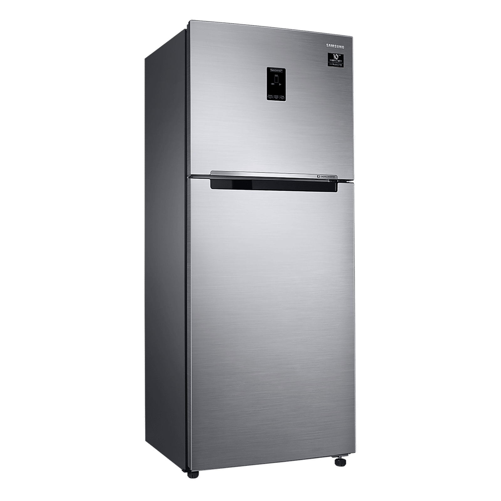 SAMSUNG 363 Litres 1 Star Frost Free Double Door Convertible Refrigerator with Stabilizer Free Operation (RT39C5511S9/HL, Refined Inox)_11