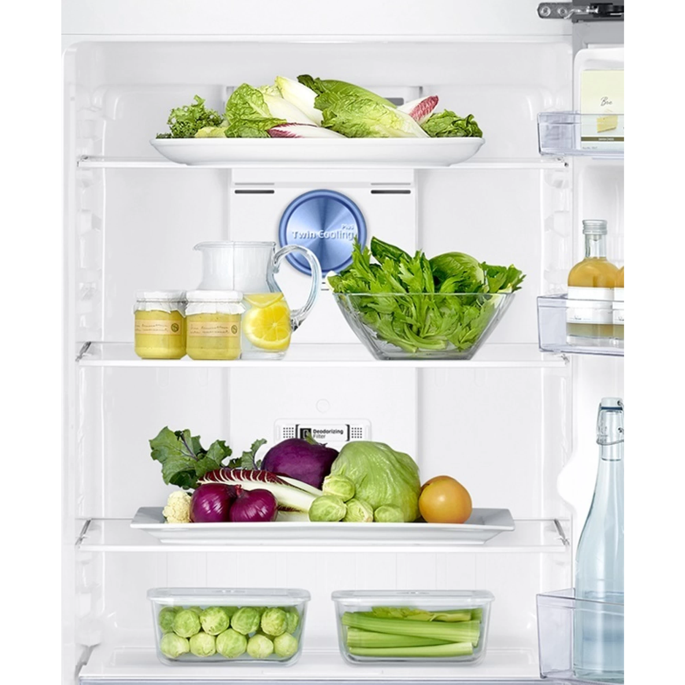 SAMSUNG 363 Litres 1 Star Frost Free Double Door Convertible Refrigerator with Stabilizer Free Operation (RT39C5511S9/HL, Refined Inox)_7