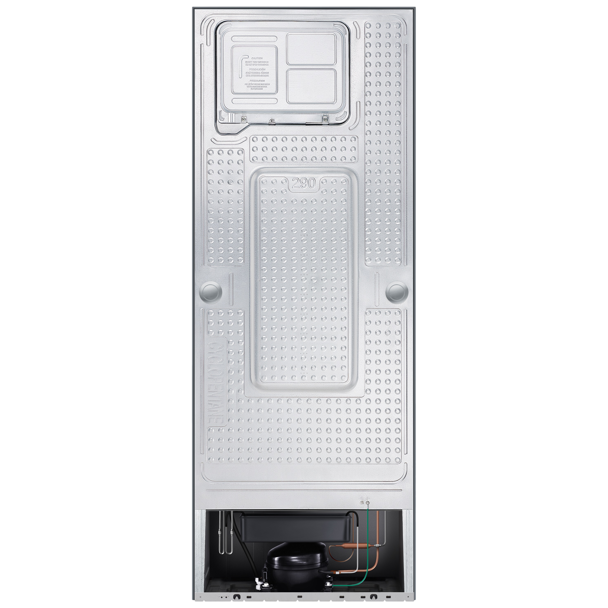 SAMSUNG 363 Litres 1 Star Frost Free Double Door Convertible Refrigerator with Stabilizer Free Operation (RT39C5511S9/HL, Refined Inox)_8