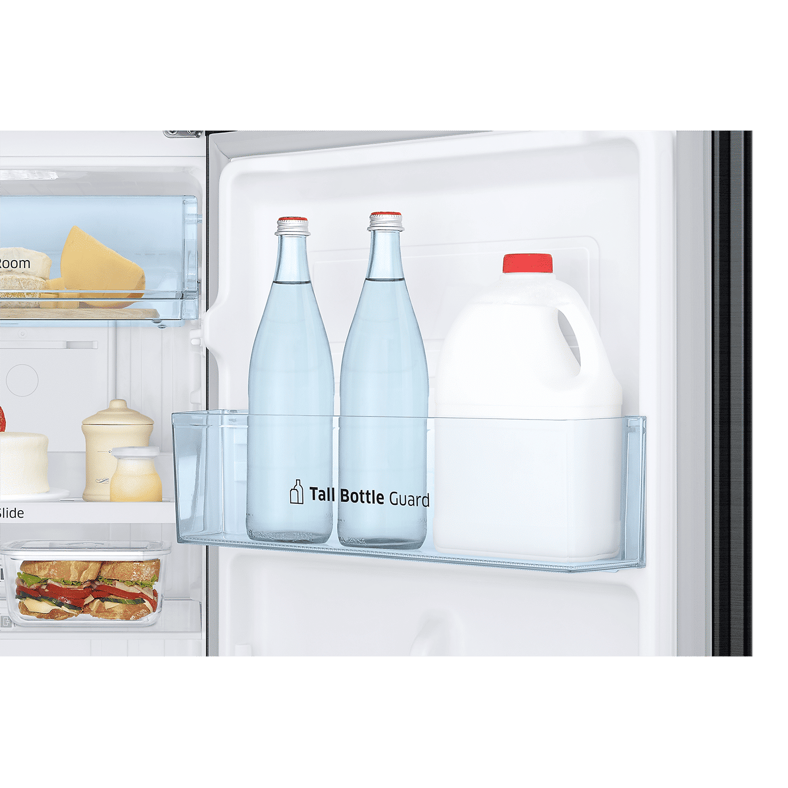 SAMSUNG 236 Litres 2 Star Frost Free Double Door Refrigerator with Antibacterial Gasket (RT28C3452BX/HL, Luxe Black)_9