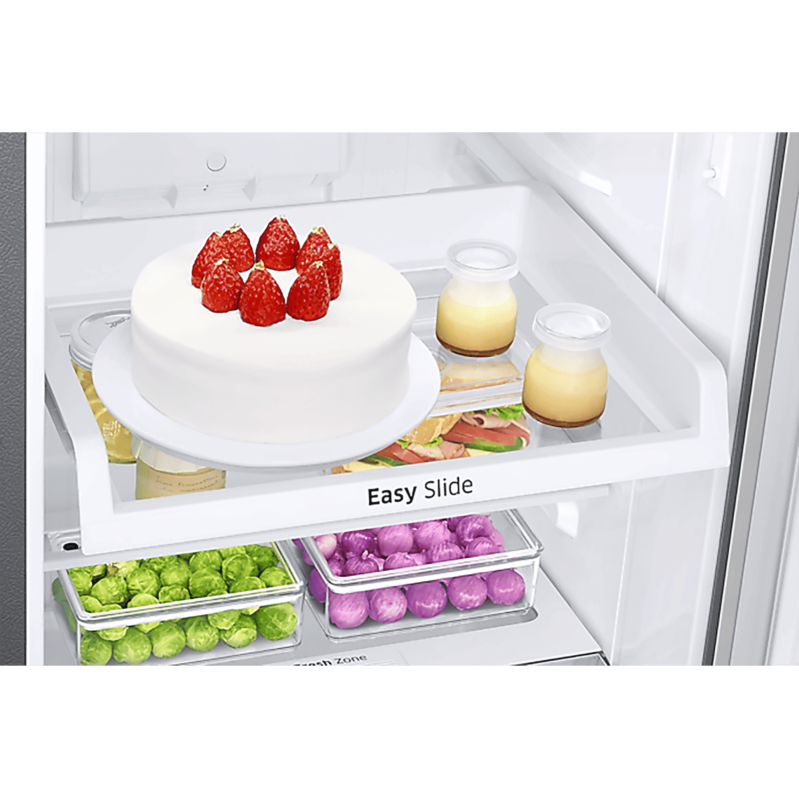 SAMSUNG 236 Litres 2 Star Frost Free Double Door Refrigerator with Power Cut Resistant (RT28C3032GS/HL, Gray Silver)_10