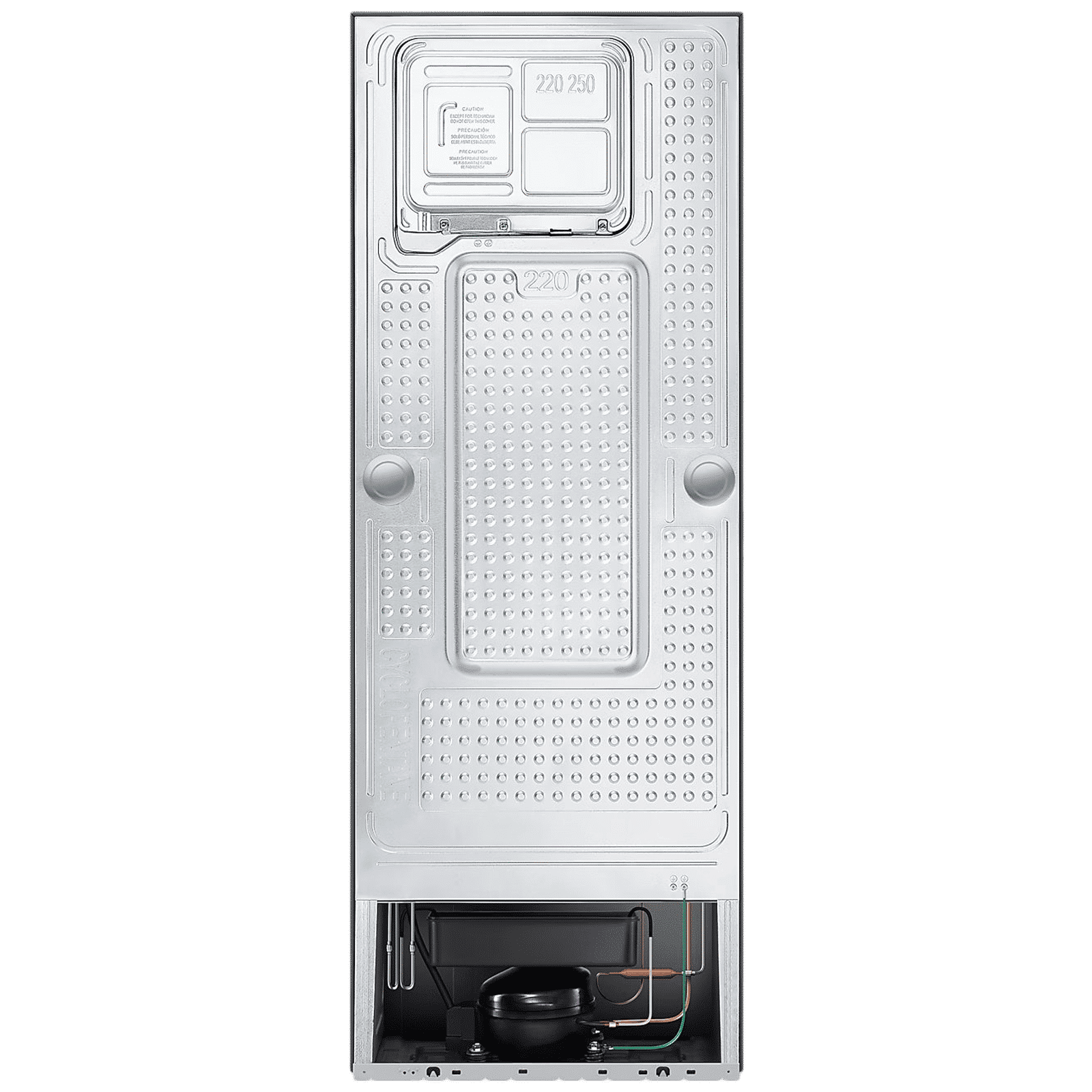 SAMSUNG 236 Litres 2 Star Frost Free Double Door Refrigerator with Power Cut Resistant (RT28C3032GS/HL, Gray Silver)_8