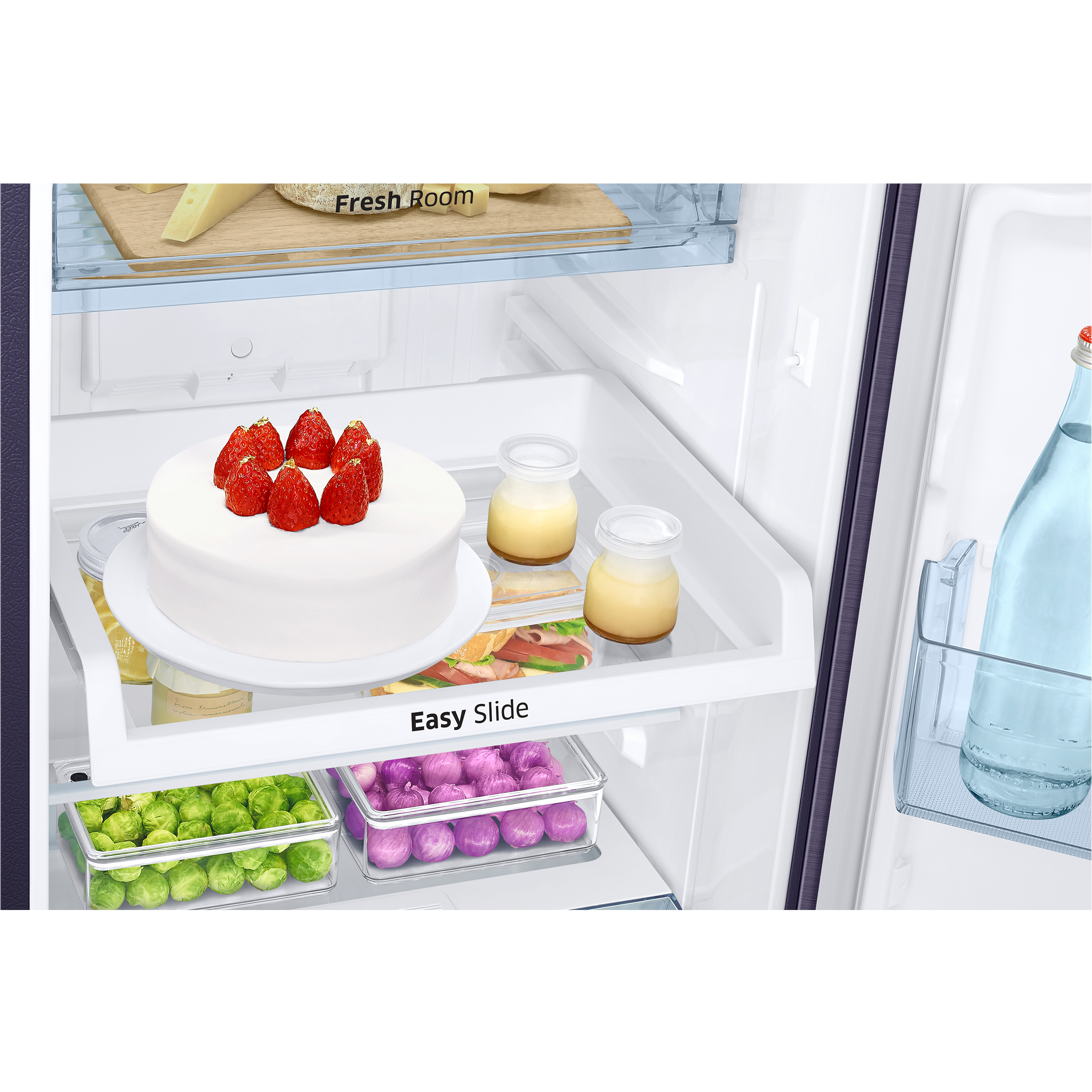 SAMSUNG 236 Litres 2 Star Frost Free Double Door Refrigerator with Toughened Glass Shelves (RT28C3452UT/HL, Pebble Blue) SAMSUNG 236 Litres 2 Star Frost Free Double Door Refrigerator with Toughened Glass Shelves (RT28C3452UT/HL, Pebble Blue)_12