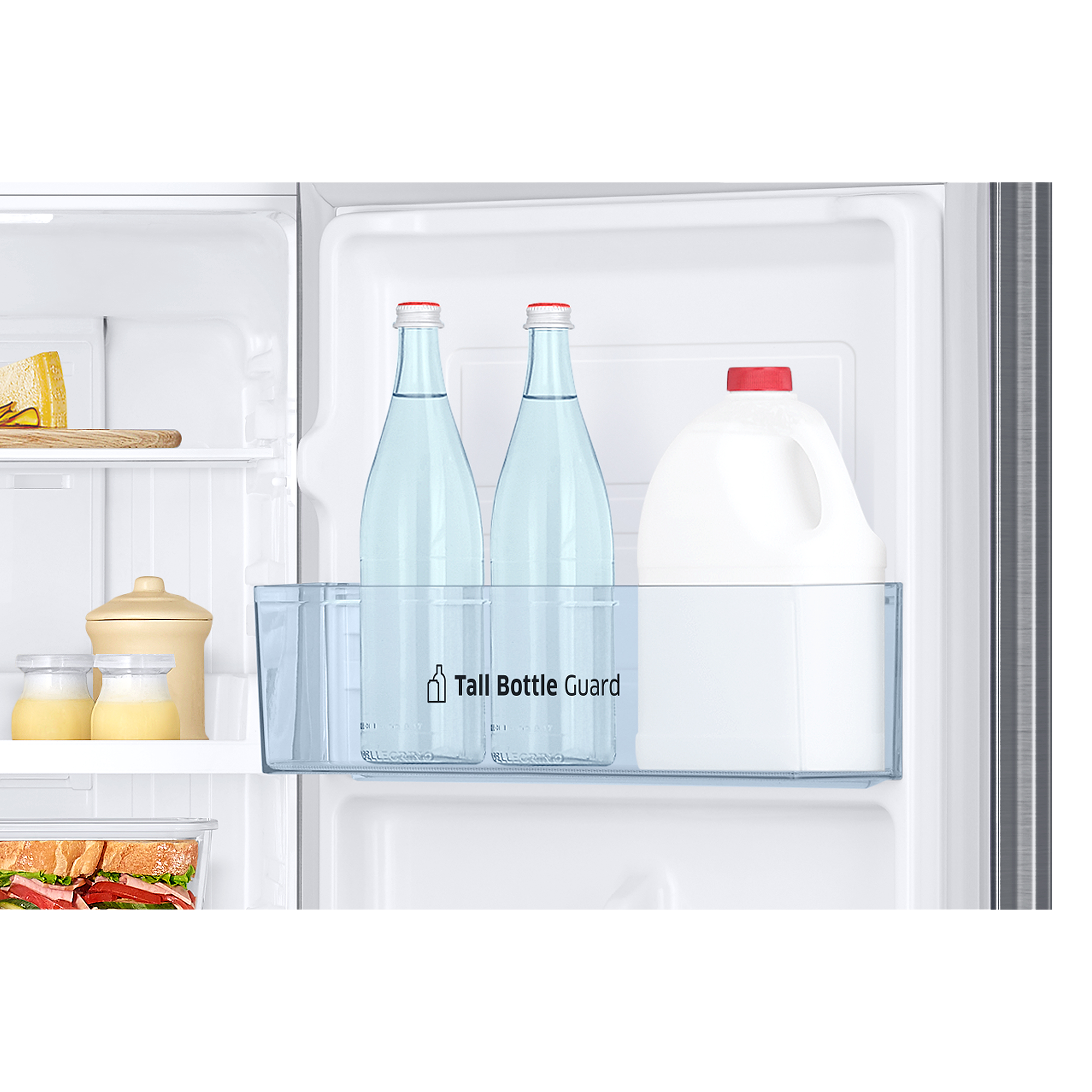 SAMSUNG 236 Litres 2 Star Frost Free Double Door Convertible Refrigerator with Toughened Glass Shelves (RT28C3742S8/HL, Elegant Inox)_9