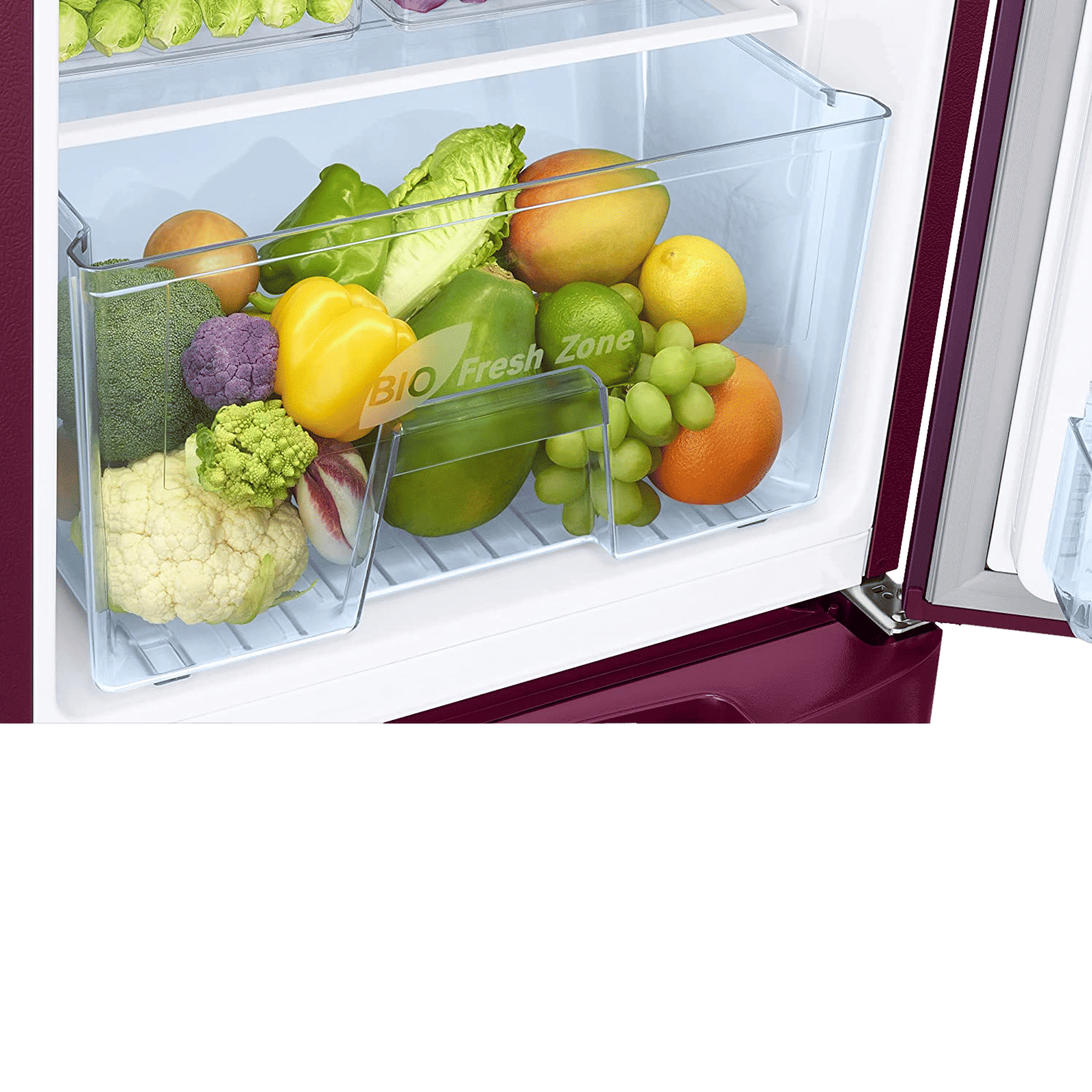 SAMSUNG Stylish Grande 183 Litres4 Star Direct Cool Single Door Refrigerator with Stabilizer Free Operation (RR20C1824CR/HL, Camellia Purple)_10
