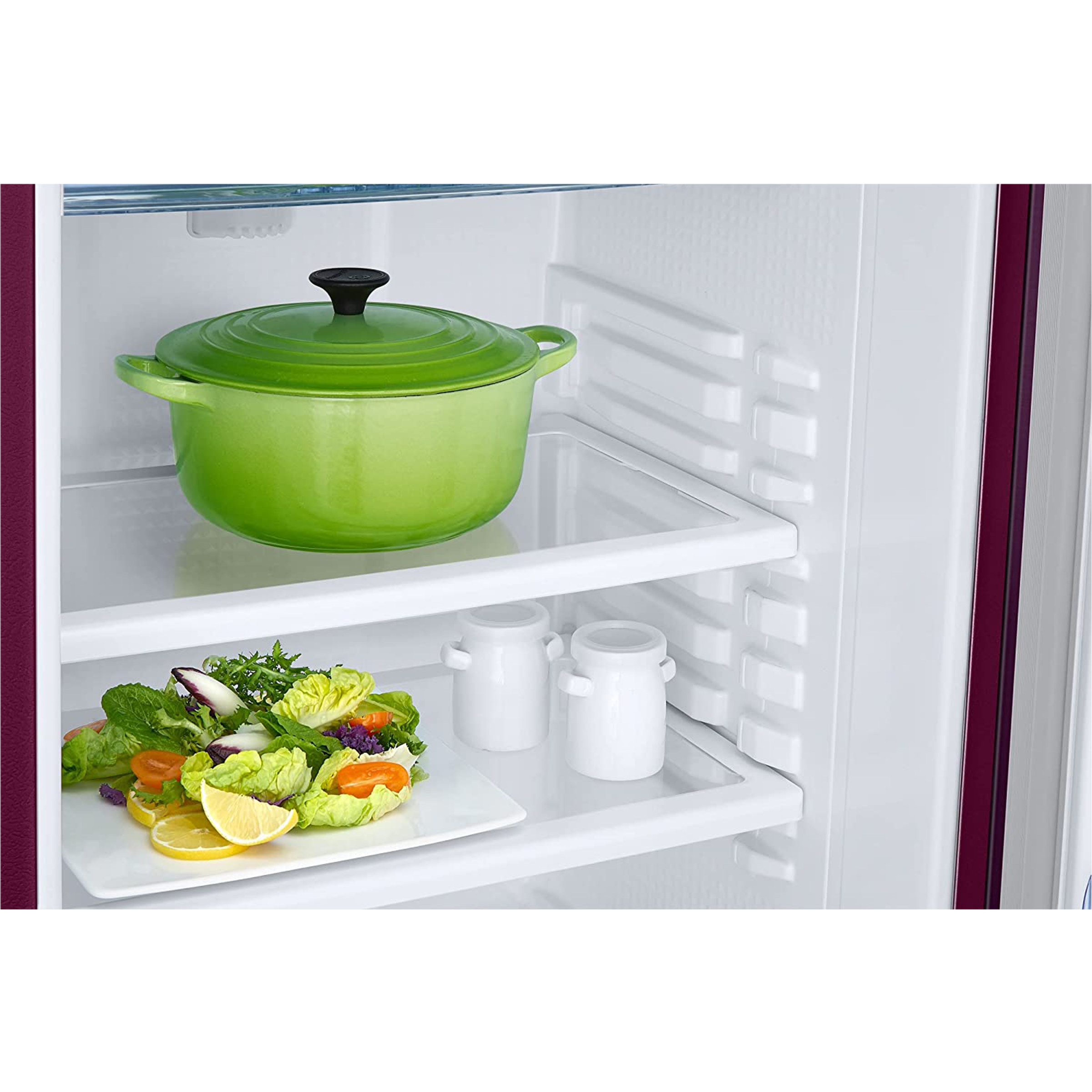 SAMSUNG Stylish Grande 183 Litres4 Star Direct Cool Single Door Refrigerator with Stabilizer Free Operation (RR20C1824CR/HL, Camellia Purple)_11