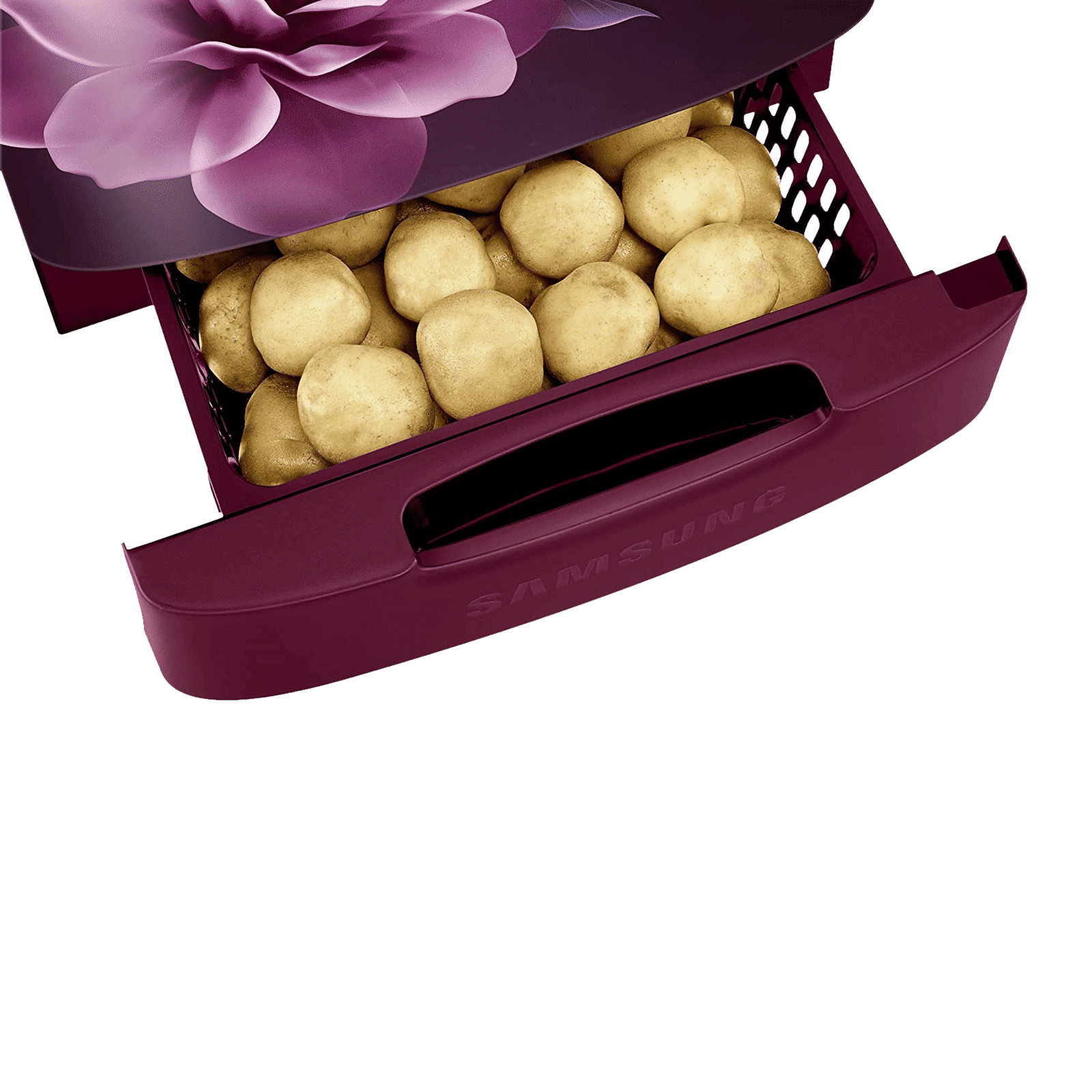 SAMSUNG Stylish Grande 183 Litres4 Star Direct Cool Single Door Refrigerator with Stabilizer Free Operation (RR20C1824CR/HL, Camellia Purple)_13