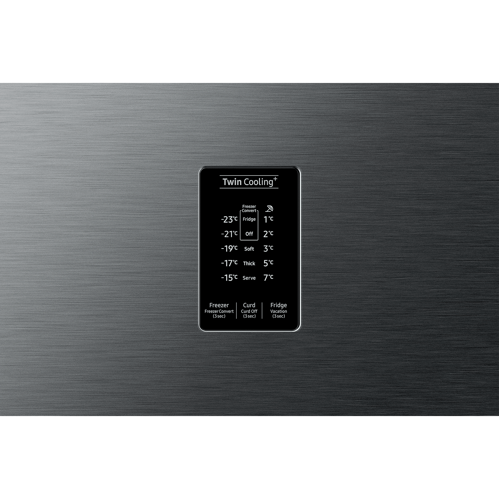 SAMSUNG 291 Litres 2 Star Frost Free Double Door Convertible Refrigerator with Curd Maestro (RT34C4622BX/HL, Luxe black)_16