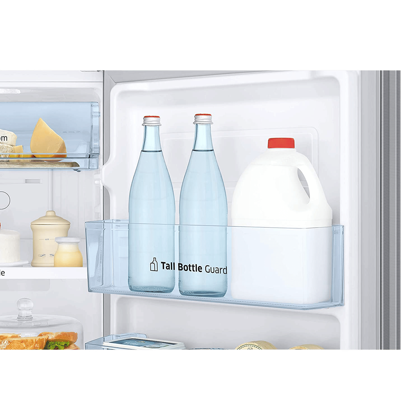 SAMSUNG 256 Litres 2 Star Frost Free Double Door Refrigerator with Toughened Glass Shelves (RT30C3442S9/HL, Refined Inox) SAMSUNG 256 Litres 2 Star Frost Free Double Door Refrigerator with Toughened Glass Shelves (RT30C3442S9/HL, Refined Inox)_12