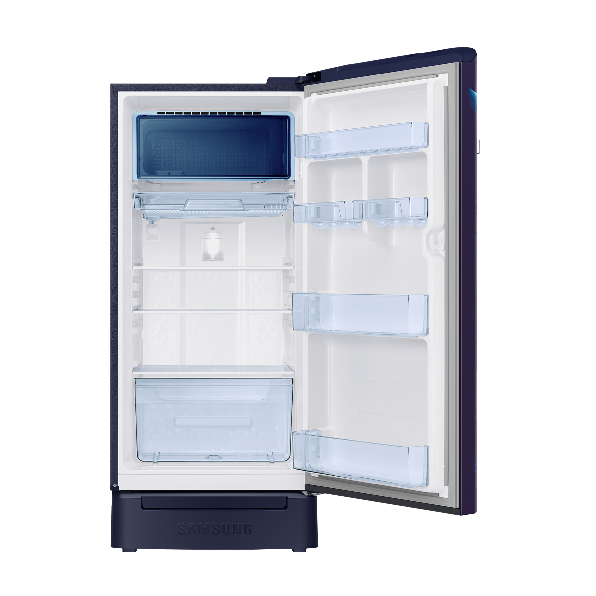 SAMSUNG 189 Litres 4 Star Direct Cool Single Door Refrigerator with Digi-Touch Cool (RR21C2F24UZ/HL, Midnight Blossom Blue) SAMSUNG 189 Litres 4 Star Direct Cool Single Door Refrigerator with Digi-Touch Cool (RR21C2F24UZ/HL, Midnight Blossom Blue)_5