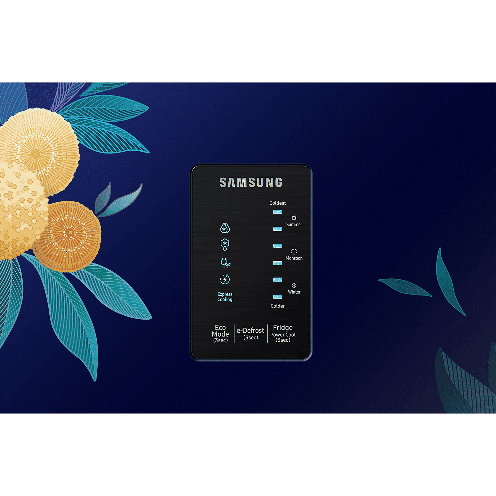 SAMSUNG 215 Litres 5 Star Direct Cool Single Door Refrigerator with Digi-Touch Cool (RR23C2E35NK/HL, Orange Blossom Blue)_11