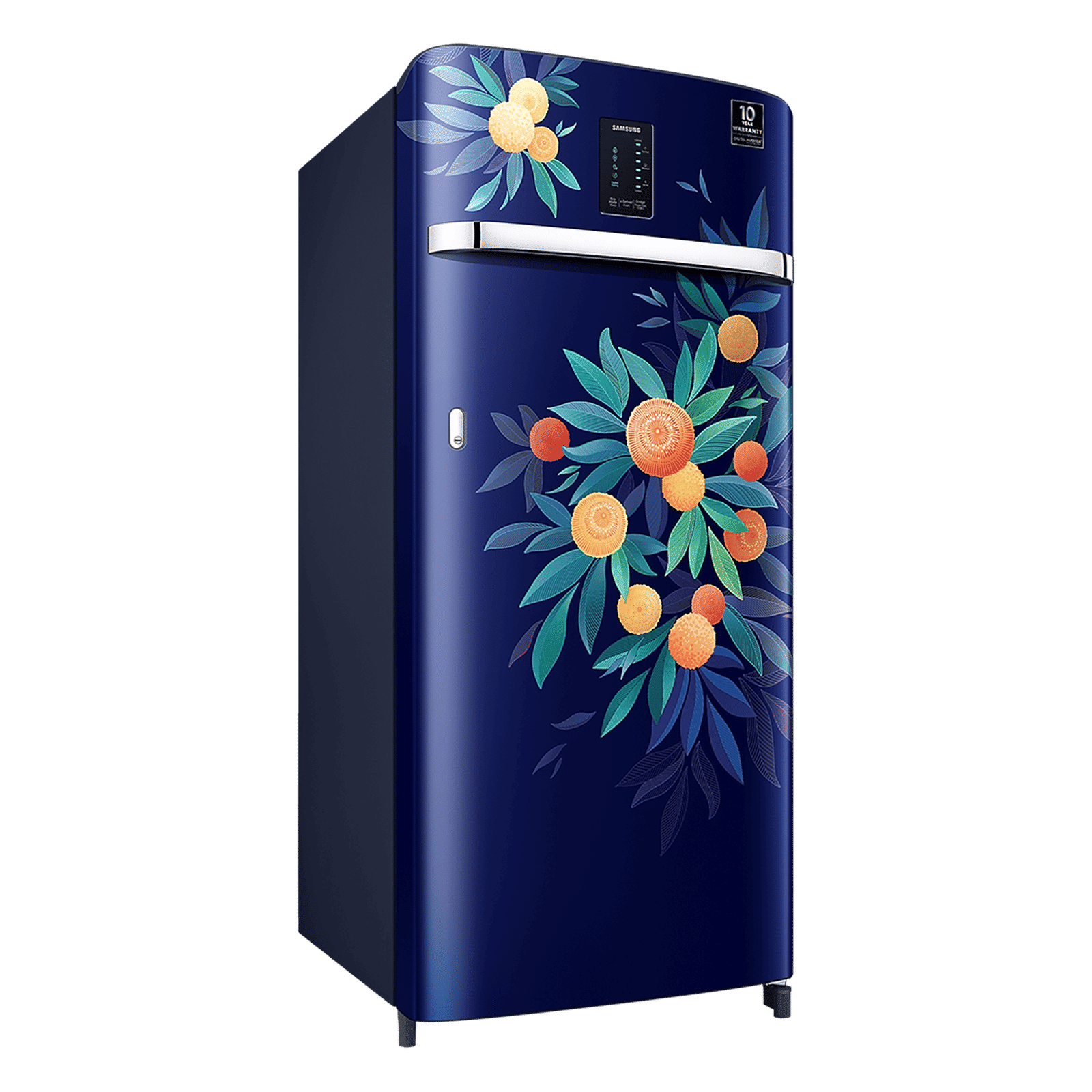 SAMSUNG 215 Litres 5 Star Direct Cool Single Door Refrigerator with Digi-Touch Cool (RR23C2E35NK/HL, Orange Blossom Blue)_12