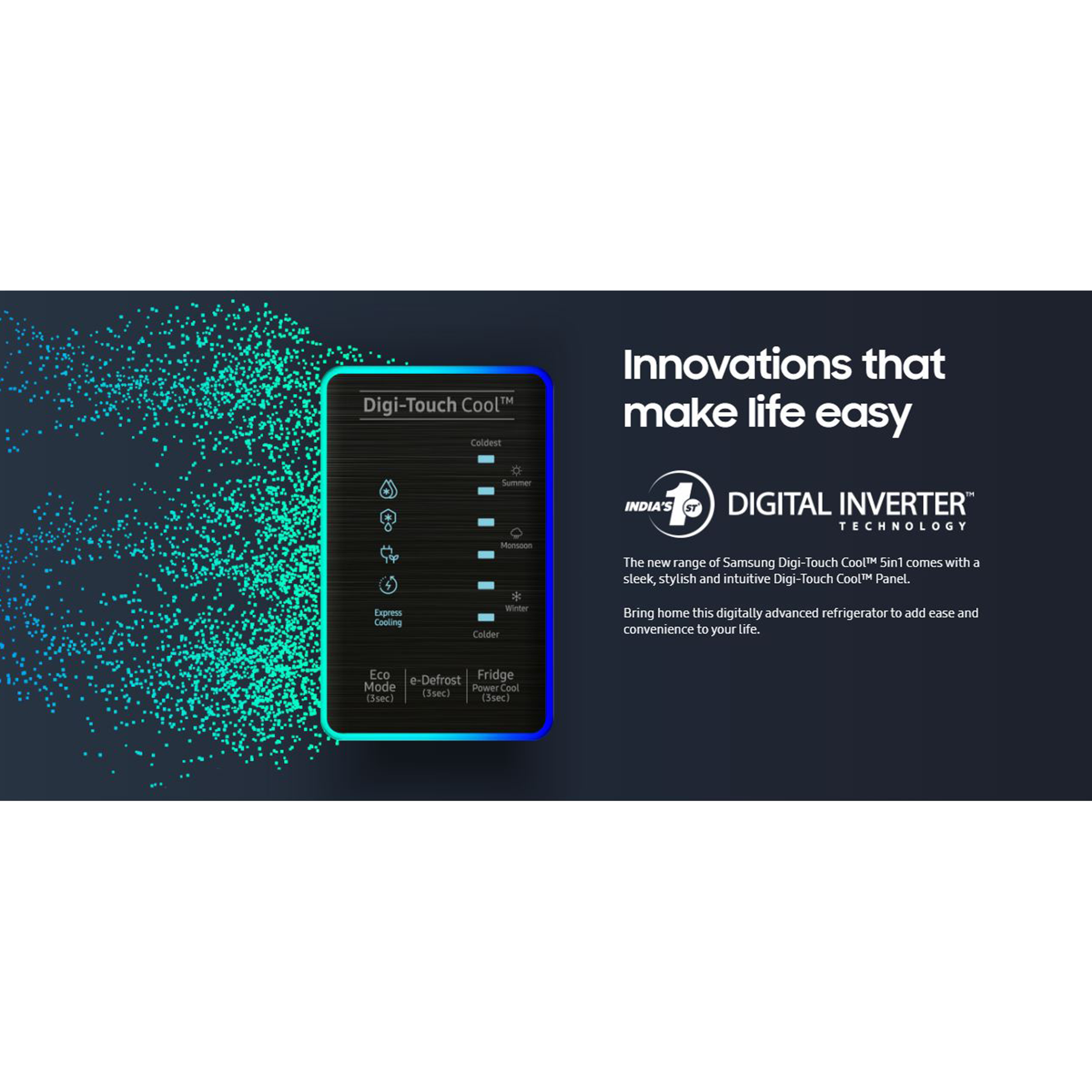 SAMSUNG 215 Litres 5 Star Direct Cool Single Door Refrigerator with Digi-Touch Cool (RR23C2E35NK/HL, Orange Blossom Blue)_14