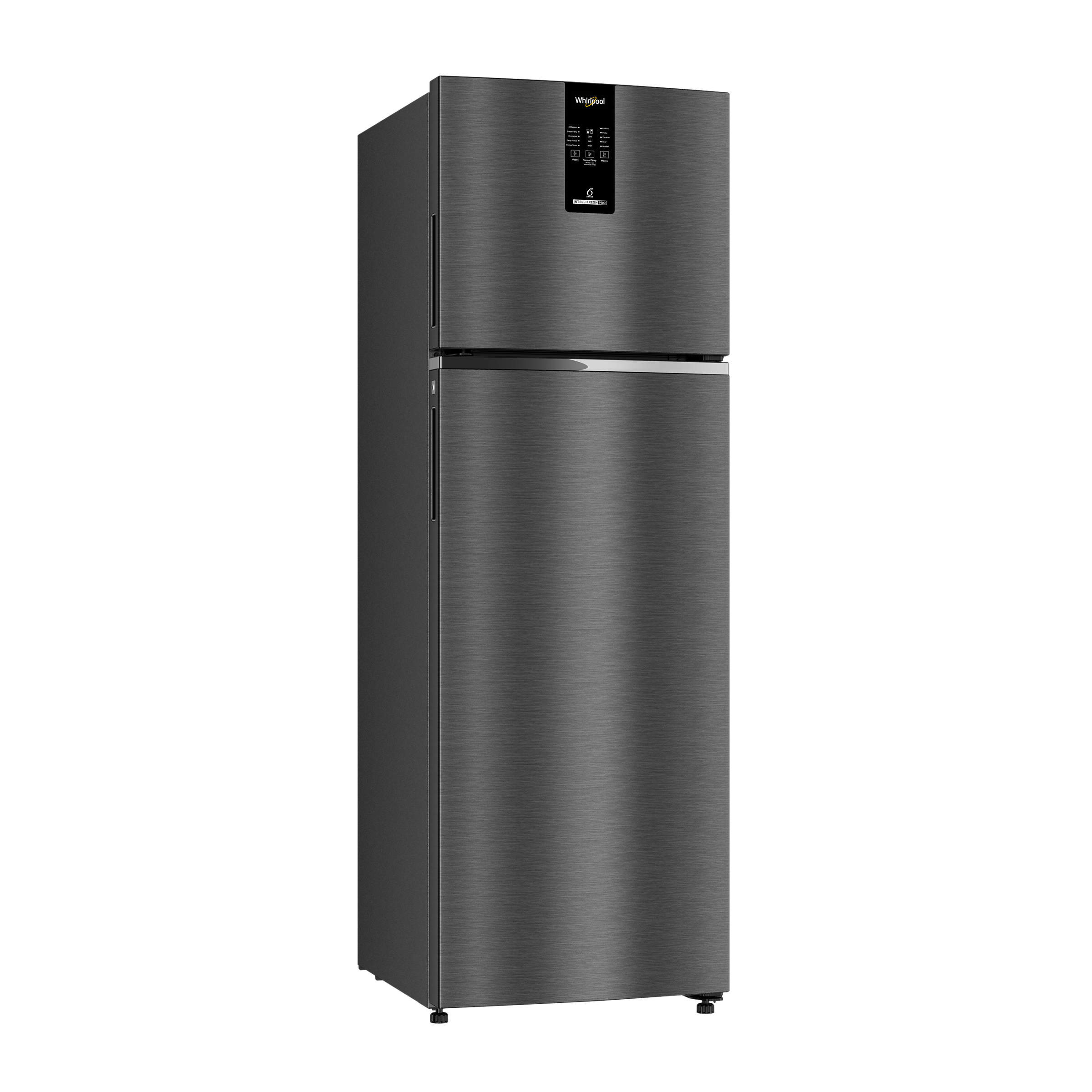 Whirlpool Intellifresh Pro 278 231 Litres 3 Star Frost Free Double Door Convertible Refrigerator with 6th Sense Technology (Black)_5