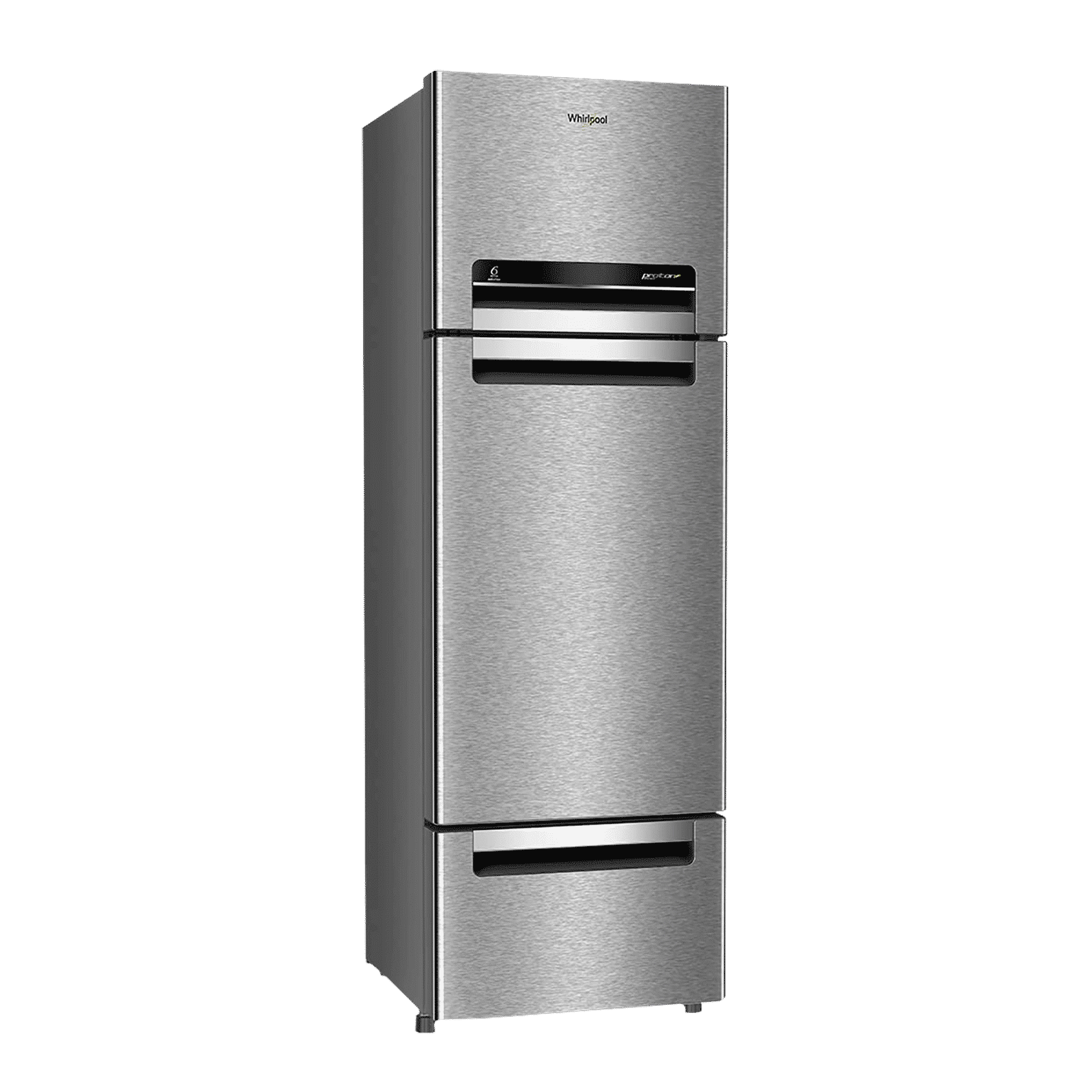 Whirlpool Protton Roy 263D 260 Litres Frost Free Double Door Refrigerator with 6th Sense Technology (Grey)_8