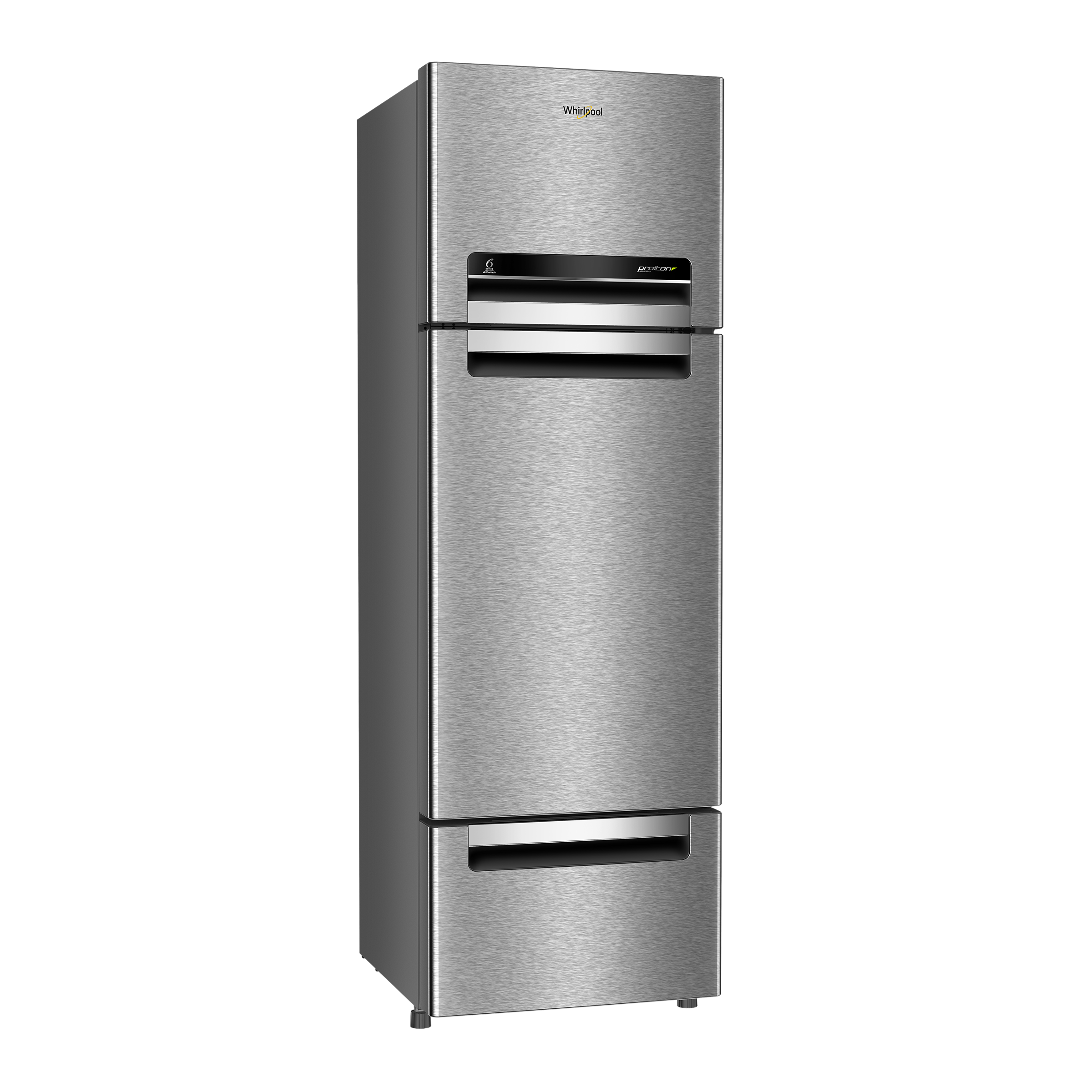 Whirlpool Protton 330 Litres Frost Free Double Door Refrigerator with 6th Sense Technology (Grey)_8