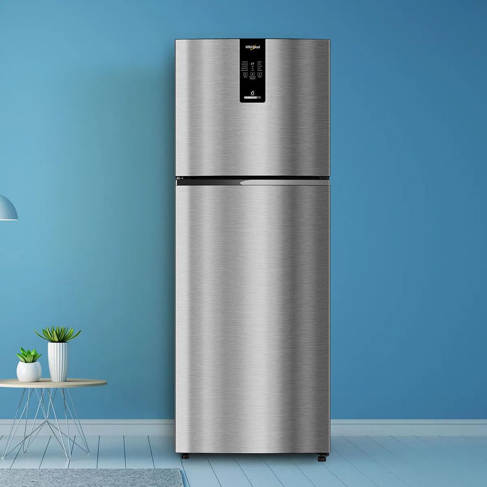 Whirlpool Intellifresh Pro 308 Litres 2 Star Frost Free Double Door Convertible Refrigerator with 6th Sense Technology (Grey) Whirlpool Intellifresh Pro 308 Litres 2 Star Frost Free Double Door Convertible Refrigerator with 6th Sense Technology (Grey)_8