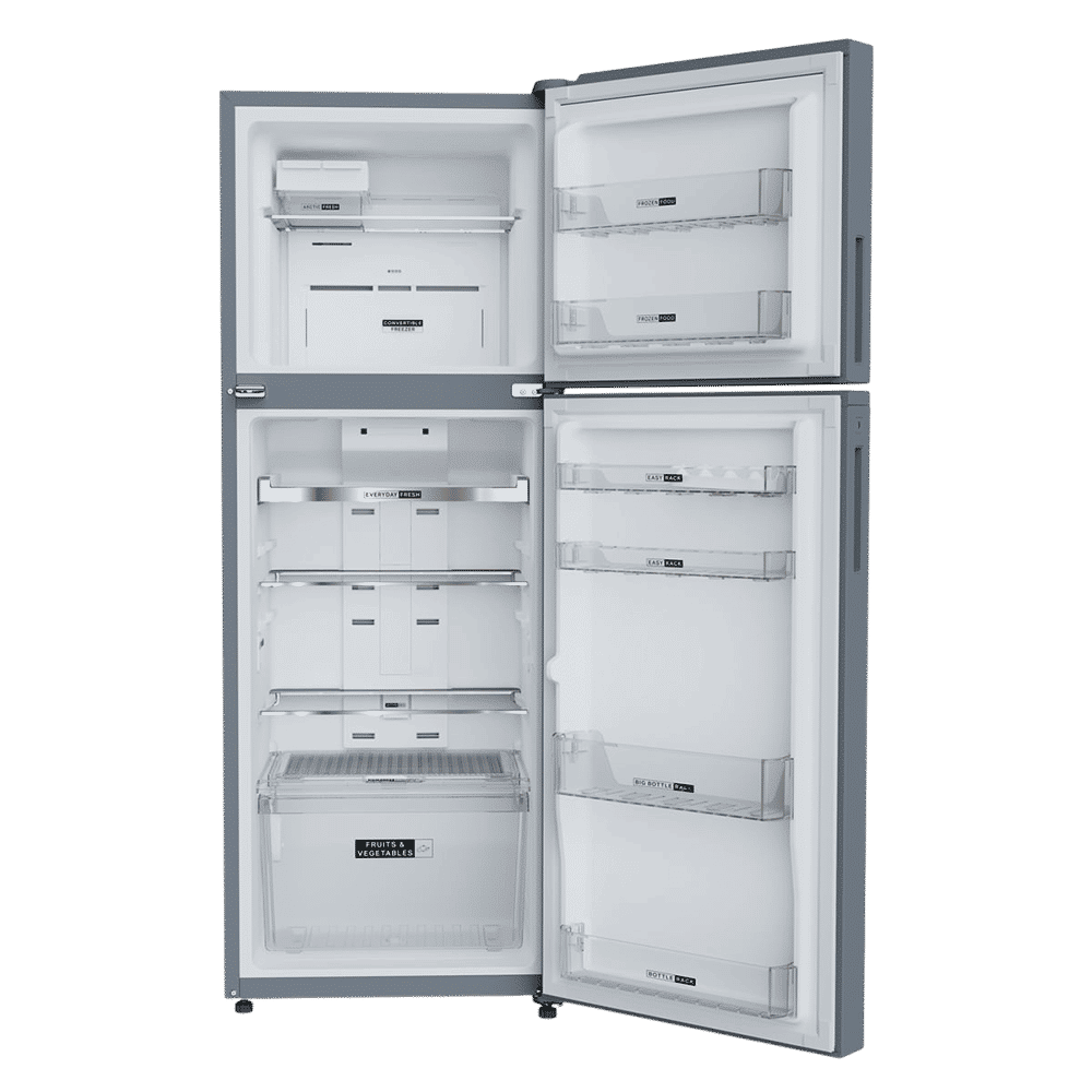 Whirlpool Intellifresh Pro 308 Litres 2 Star Frost Free Double Door Convertible Refrigerator with 6th Sense Technology (Grey) Whirlpool Intellifresh Pro 308 Litres 2 Star Frost Free Double Door Convertible Refrigerator with 6th Sense Technology (Grey)_6