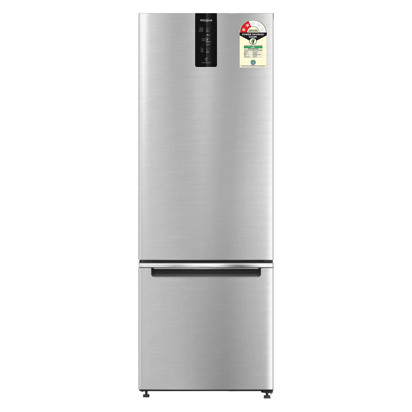 Whirlpool Intellifresh Pro 285 Litres 2 Star Frost Free Double Door Bottom Mount Convertible Refrigerator with 6th Sense Technology (IFPRO BM INV CNV 3, Grey) Whirlpool Intellifresh Pro 285 Litres 2 Star Frost Free Double Door Bottom Mount Convertible Refrigerator with 6th Sense Technology (IFPRO BM INV CNV 3, Grey)_1