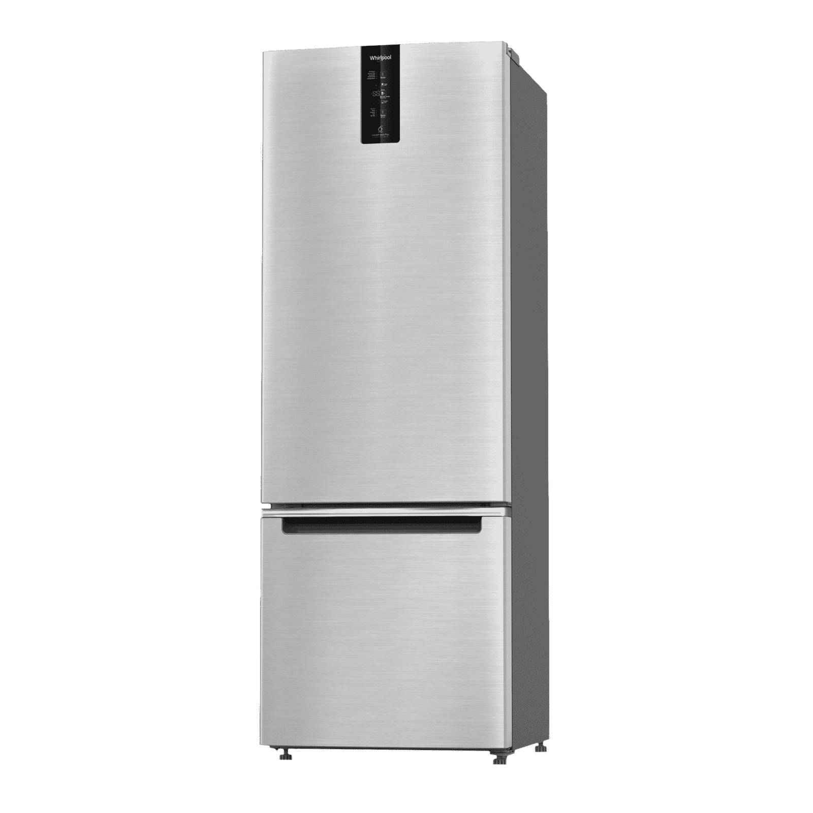 Whirlpool Intellifresh Pro 285 Litres 2 Star Frost Free Double Door Bottom Mount Convertible Refrigerator with 6th Sense Technology (IFPRO BM INV CNV 3, Grey)_4