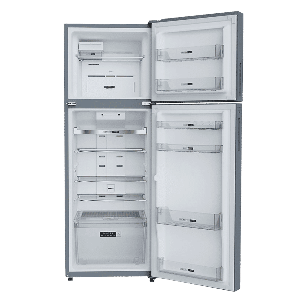 Whirlpool Intellifresh Pro 375 327 Litres 3 Star Frost Free Double Door Convertible Refrigerator with 6th Sense Technology (Grey)_5
