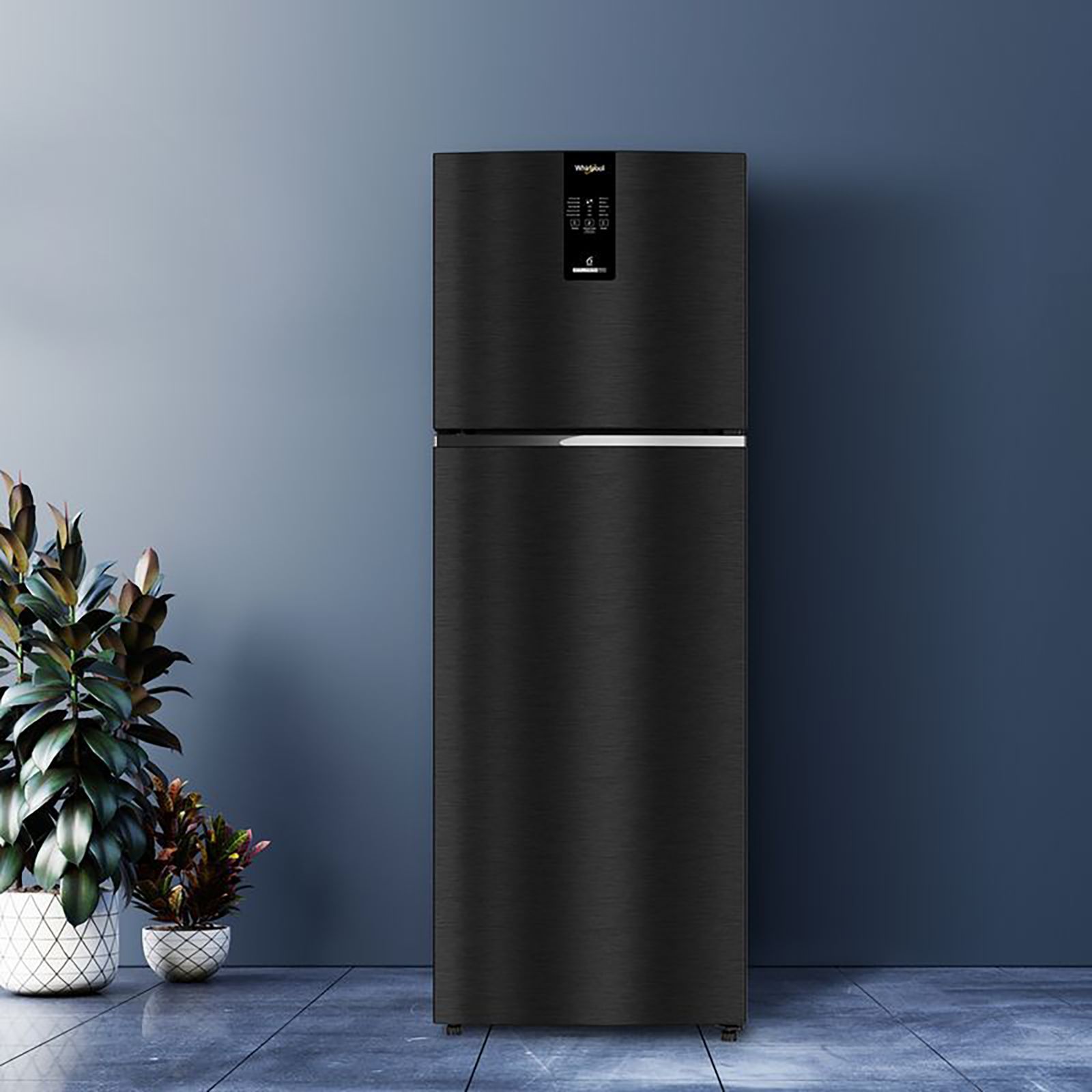 Whirlpool Intellifresh Pro 375 327 Litres 2 Star Frost Free Double Door Convertible Refrigerator with 6th Sense Technology (Grey)_5