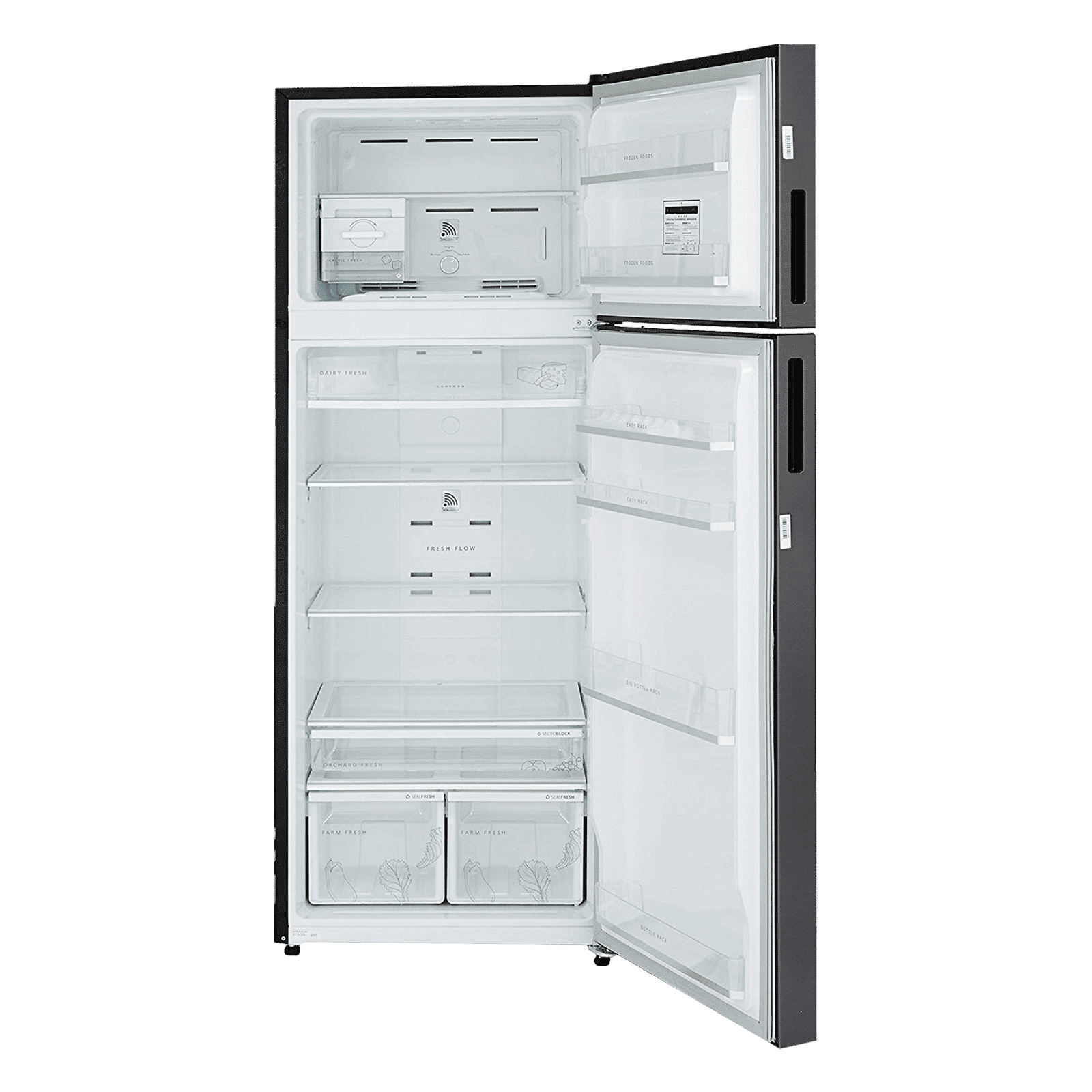 Whirlpool Intellifresh 515 467 Litres 2 Star Frost Free Double Door Convertible Refrigerator with 6th Sense Technology (Black) Whirlpool Intellifresh 515 467 Litres 2 Star Frost Free Double Door Convertible Refrigerator with 6th Sense Technology (Black)_6