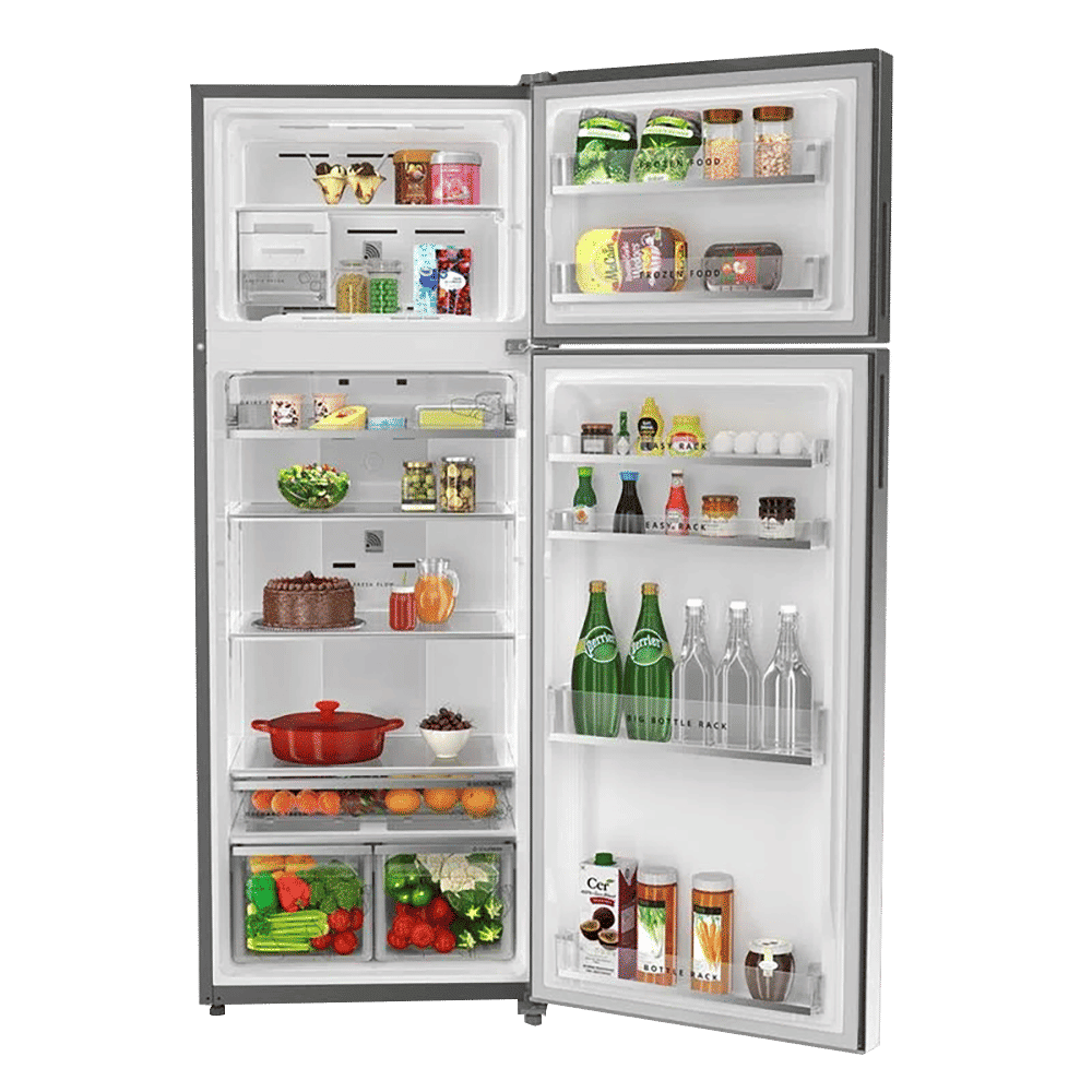 Whirlpool Intellifresh Platina 515 467 Litres 2 Star Frost Free Double Door Convertible Refrigerator with 6th Sense Technology (Grey)_4