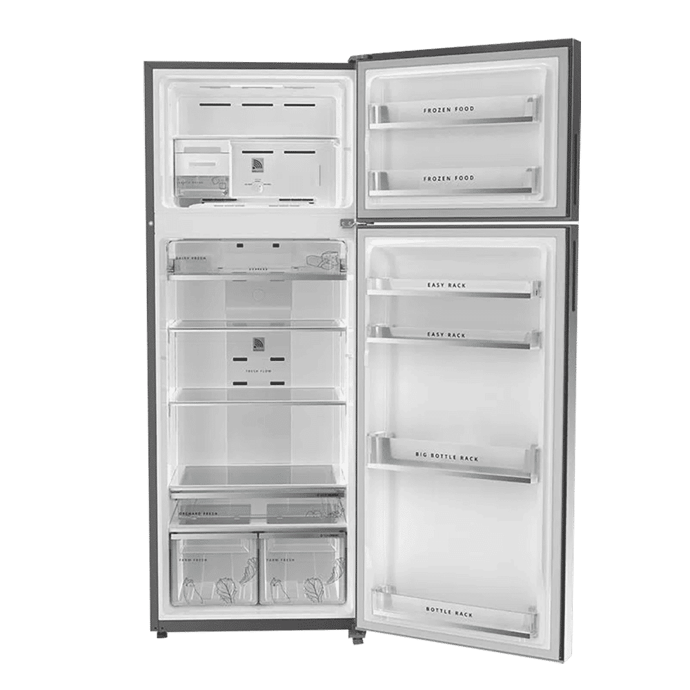 Whirlpool Intellifresh Platina 515 467 Litres 2 Star Frost Free Double Door Convertible Refrigerator with 6th Sense Technology (Grey)_5