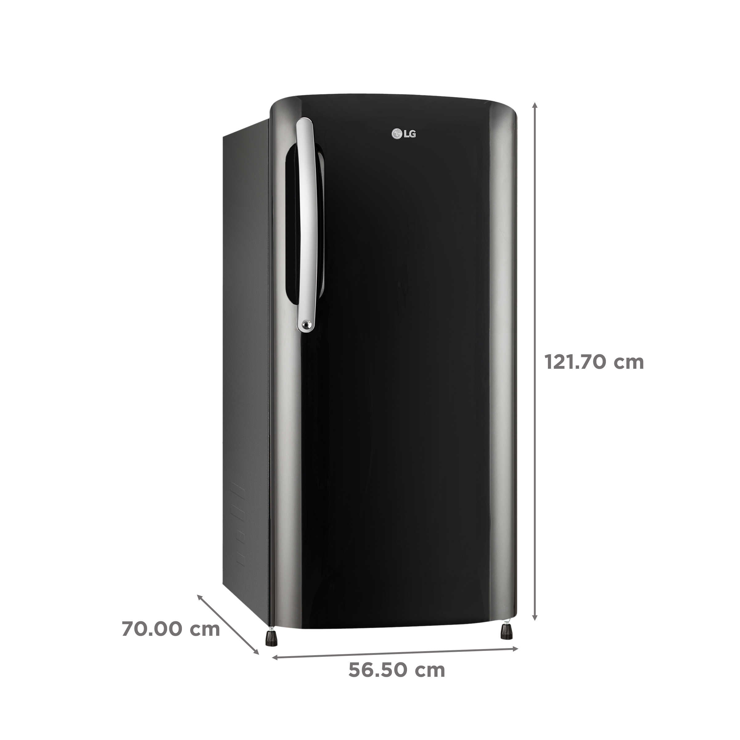 LG 201 Litres 4 Star Direct Cool Single Door Refrigerator with Smart Inverter Compressor (GL-B211HESY.AESZEB, Ebony Sheen) LG 201 Litres 4 Star Direct Cool Single Door Refrigerator with Smart Inverter Compressor (GL-B211HESY.AESZEB, Ebony Sheen)_3