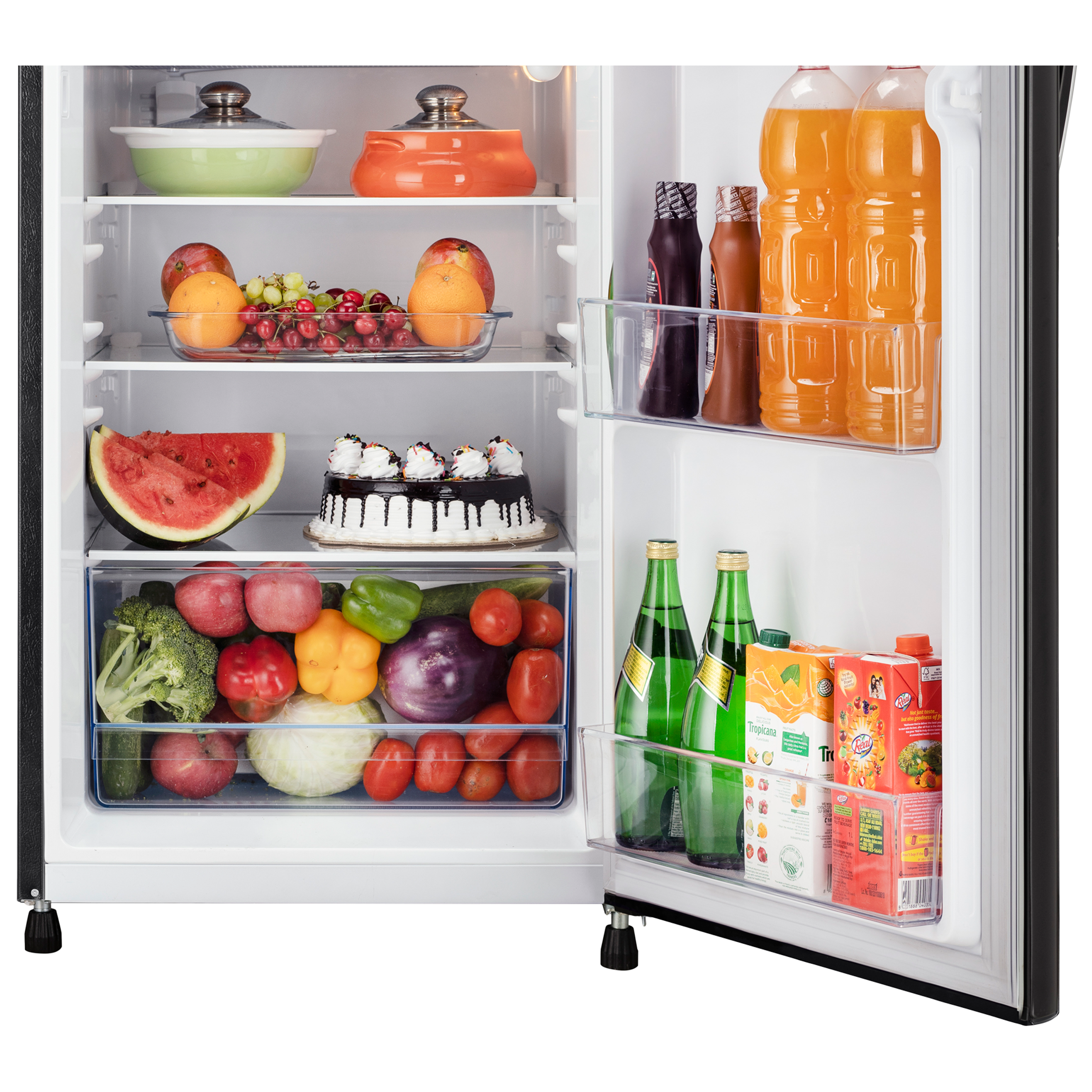 LG 201 Litres 4 Star Direct Cool Single Door Refrigerator with Smart Inverter Compressor (GL-B211HESY.AESZEB, Ebony Sheen) LG 201 Litres 4 Star Direct Cool Single Door Refrigerator with Smart Inverter Compressor (GL-B211HESY.AESZEB, Ebony Sheen)_6