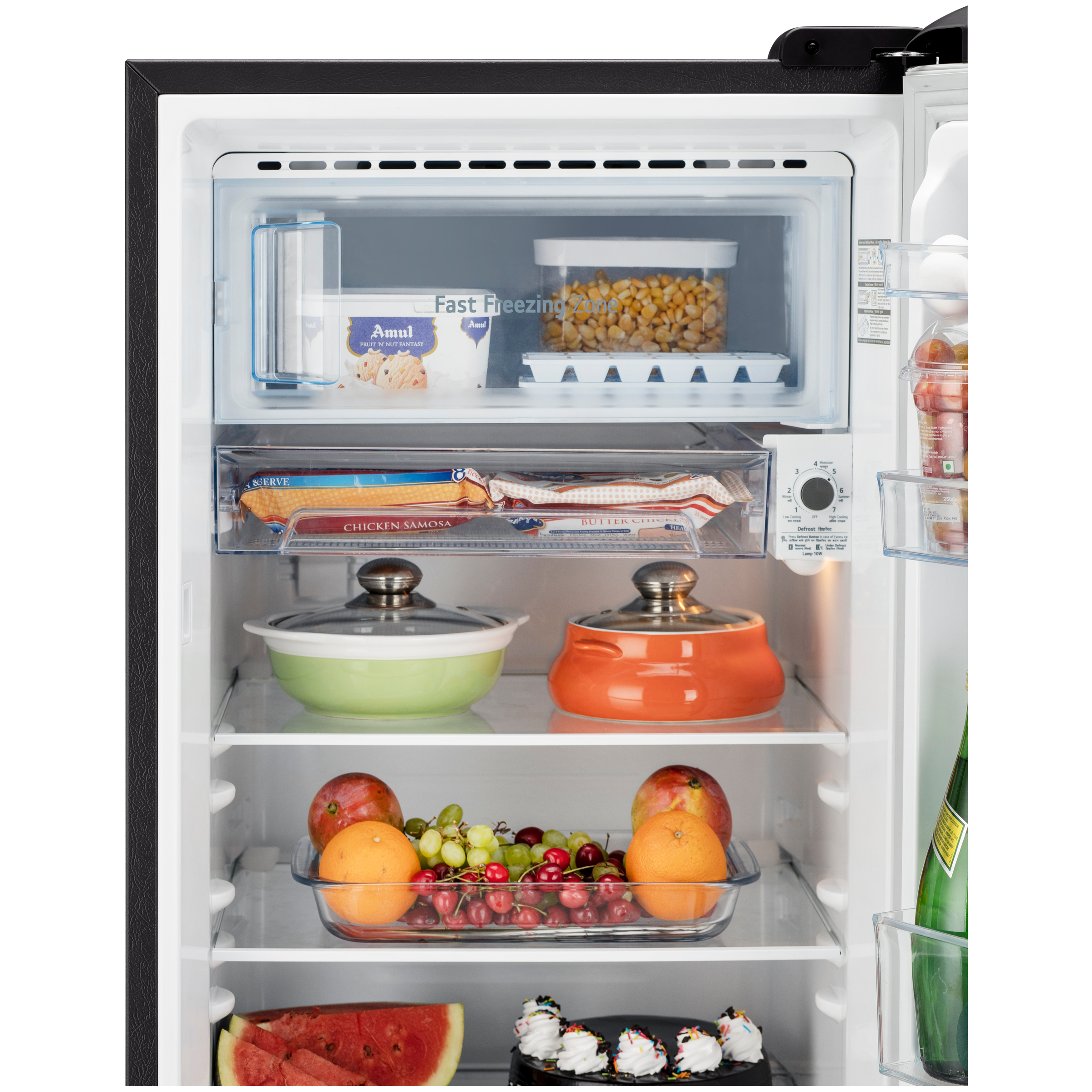 LG 201 Litres 4 Star Direct Cool Single Door Refrigerator with Smart Inverter Compressor (GL-B211HESY.AESZEB, Ebony Sheen) LG 201 Litres 4 Star Direct Cool Single Door Refrigerator with Smart Inverter Compressor (GL-B211HESY.AESZEB, Ebony Sheen)_7