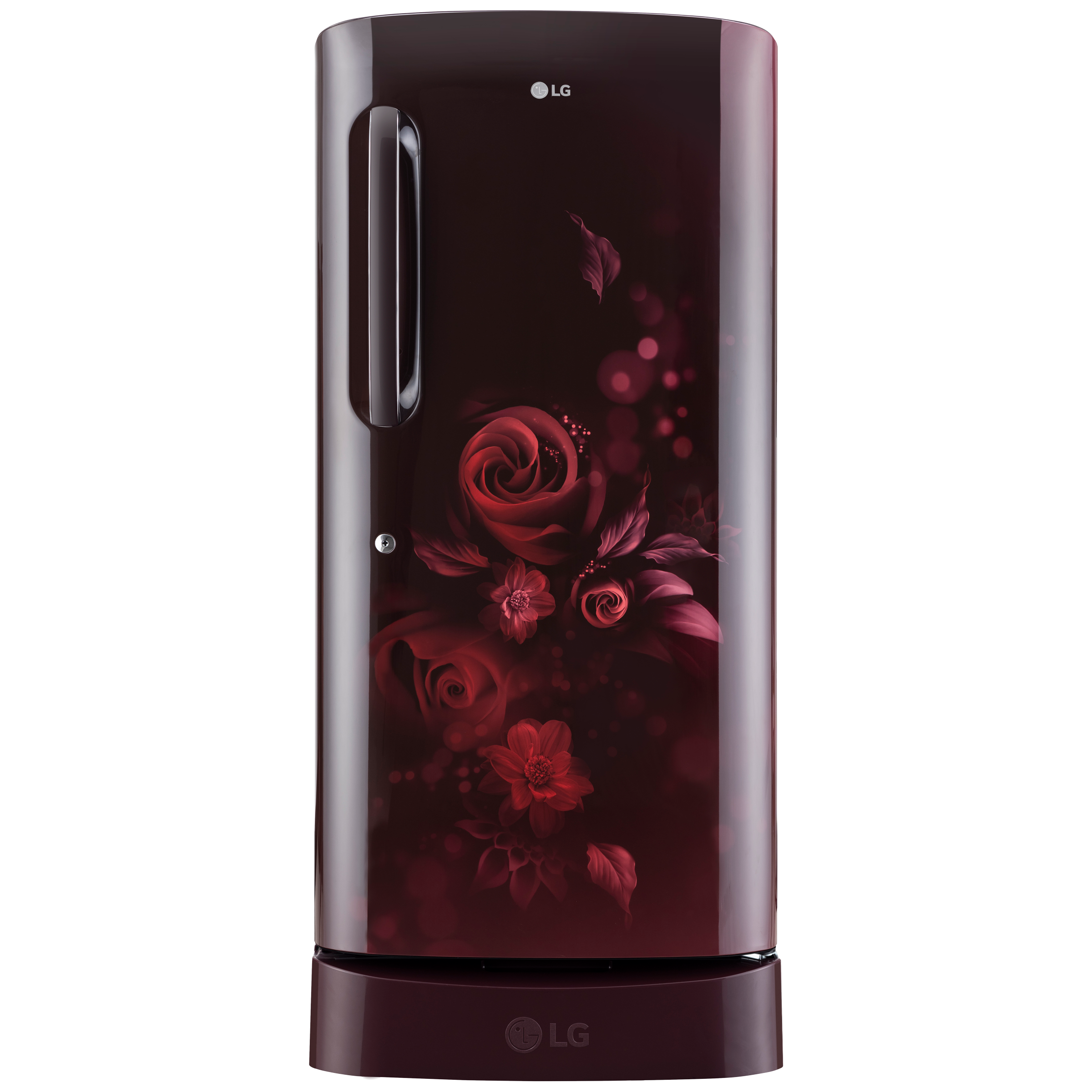 LG 205 Litres 5 Star Direct Cool Single Door Refrigerator with Smart Inverter Compressor (GL-D221ASEU.DSEZEB, Scarlet Euphoria) LG 205 Litres 5 Star Direct Cool Single Door Refrigerator with Smart Inverter Compressor (GL-D221ASEU.DSEZEB, Scarlet Euphoria)_1