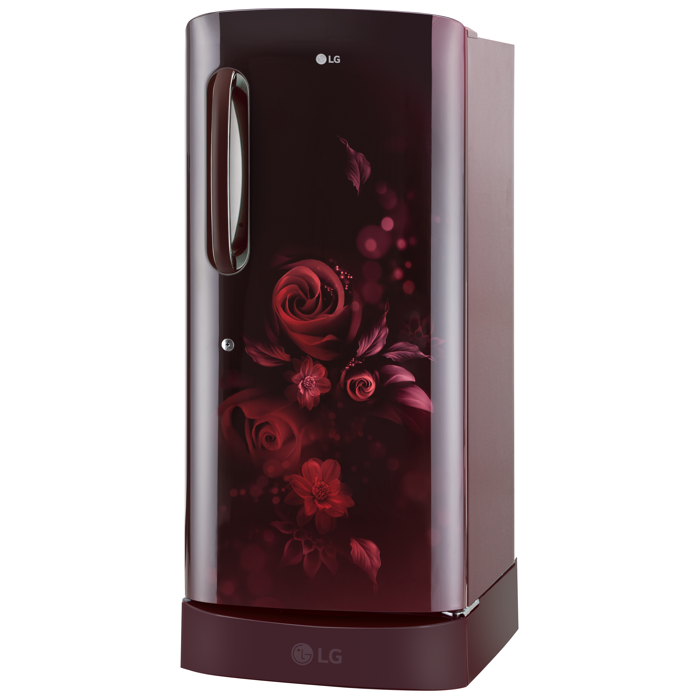 LG 205 Litres 5 Star Direct Cool Single Door Refrigerator with Smart Inverter Compressor (GL-D221ASEU.DSEZEB, Scarlet Euphoria) LG 205 Litres 5 Star Direct Cool Single Door Refrigerator with Smart Inverter Compressor (GL-D221ASEU.DSEZEB, Scarlet Euphoria)_4