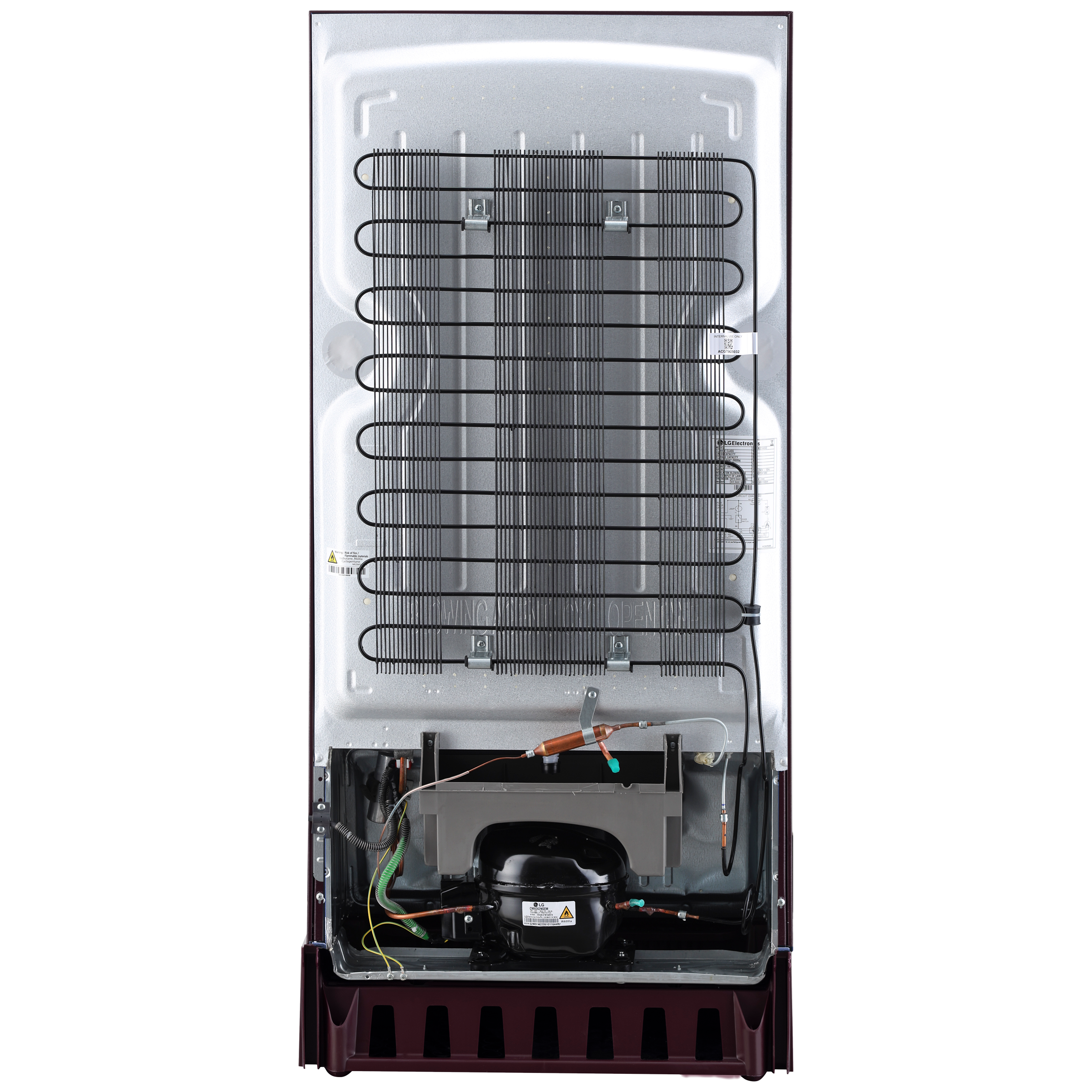 LG 205 Litres 5 Star Direct Cool Single Door Refrigerator with Smart Inverter Compressor (GL-D221ASEU.DSEZEB, Scarlet Euphoria) LG 205 Litres 5 Star Direct Cool Single Door Refrigerator with Smart Inverter Compressor (GL-D221ASEU.DSEZEB, Scarlet Euphoria)_8