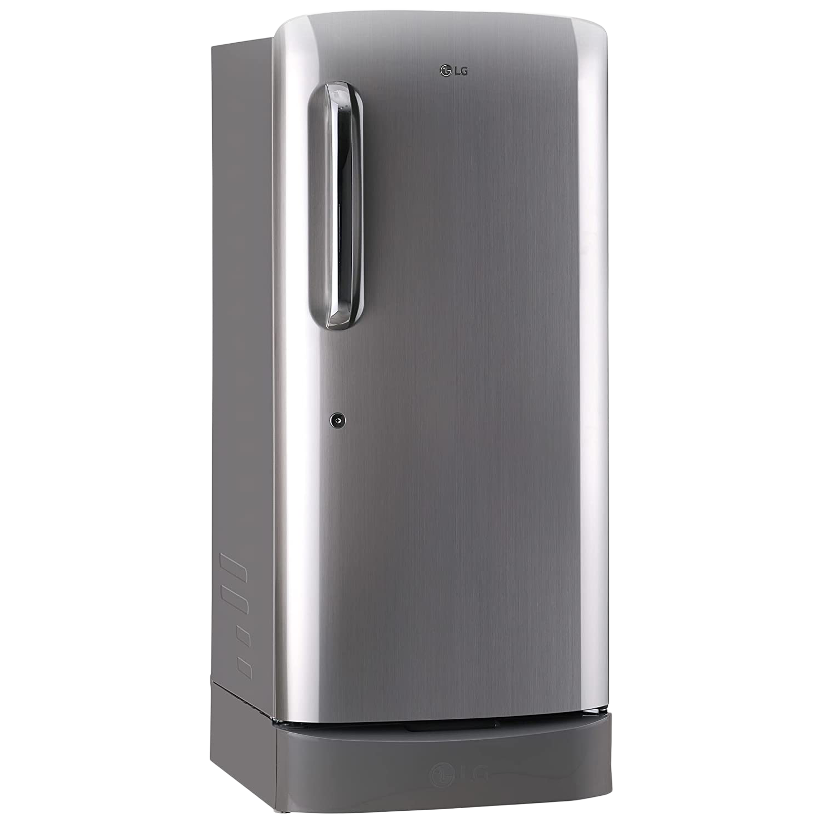 LG 205 Litres 4 Star Direct Cool Single Door Refrigerator with Base stand and Drawer (GL-D221APZY.DPZZEBN, Shiny Steel)_17