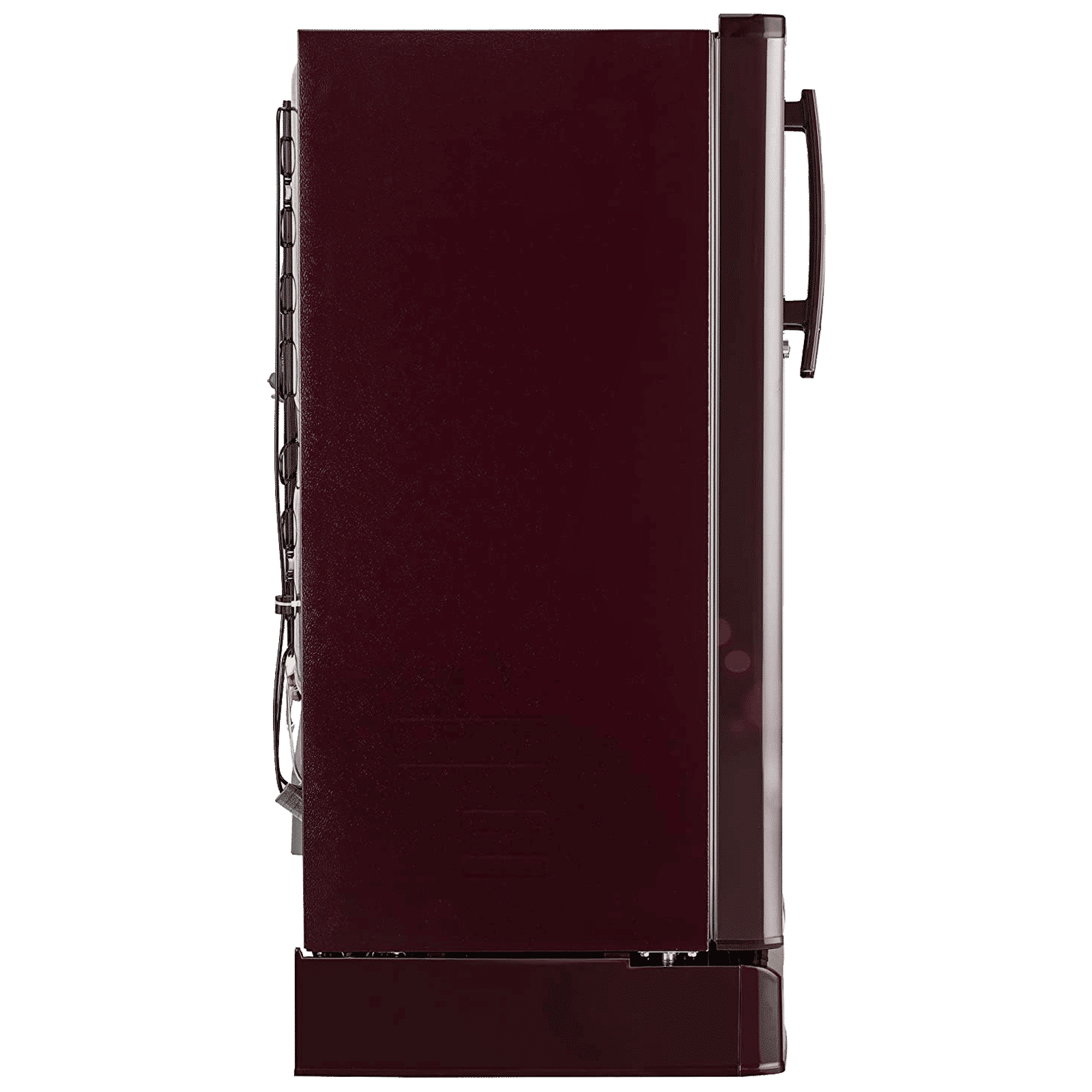 LG 185 Litres 4 Star Direct Cool Single Door Refrigerator with Base stand and Drawer (GL-D199OSEY.DSEZPST, Scarlet Euphoria)_18