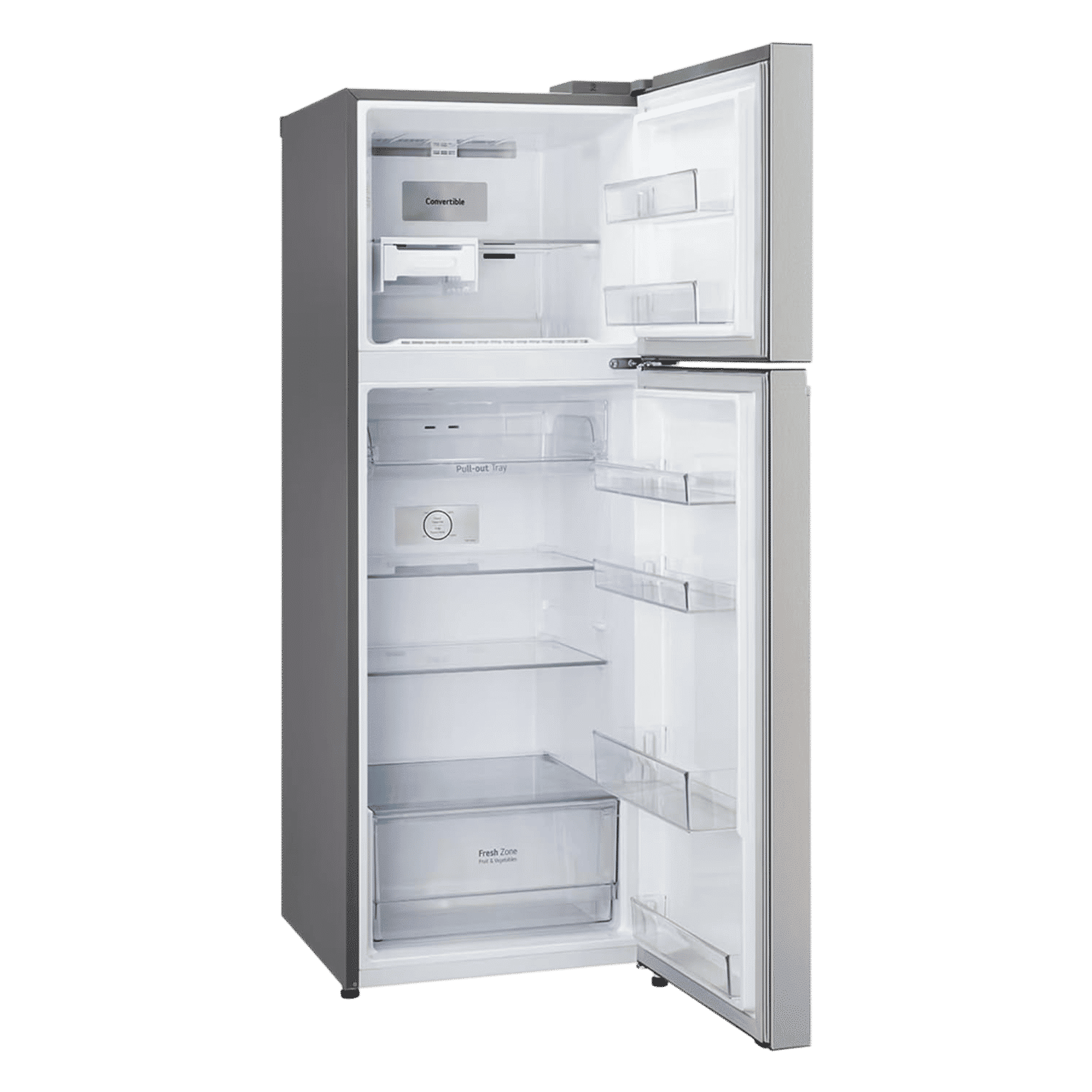 LG 343 Litres 2 Star Frost Free Double Door Convertible Refrigerator with Smart Diagnosis (GL-S382SUSY.AUSZEBN, Urban Steel)_12