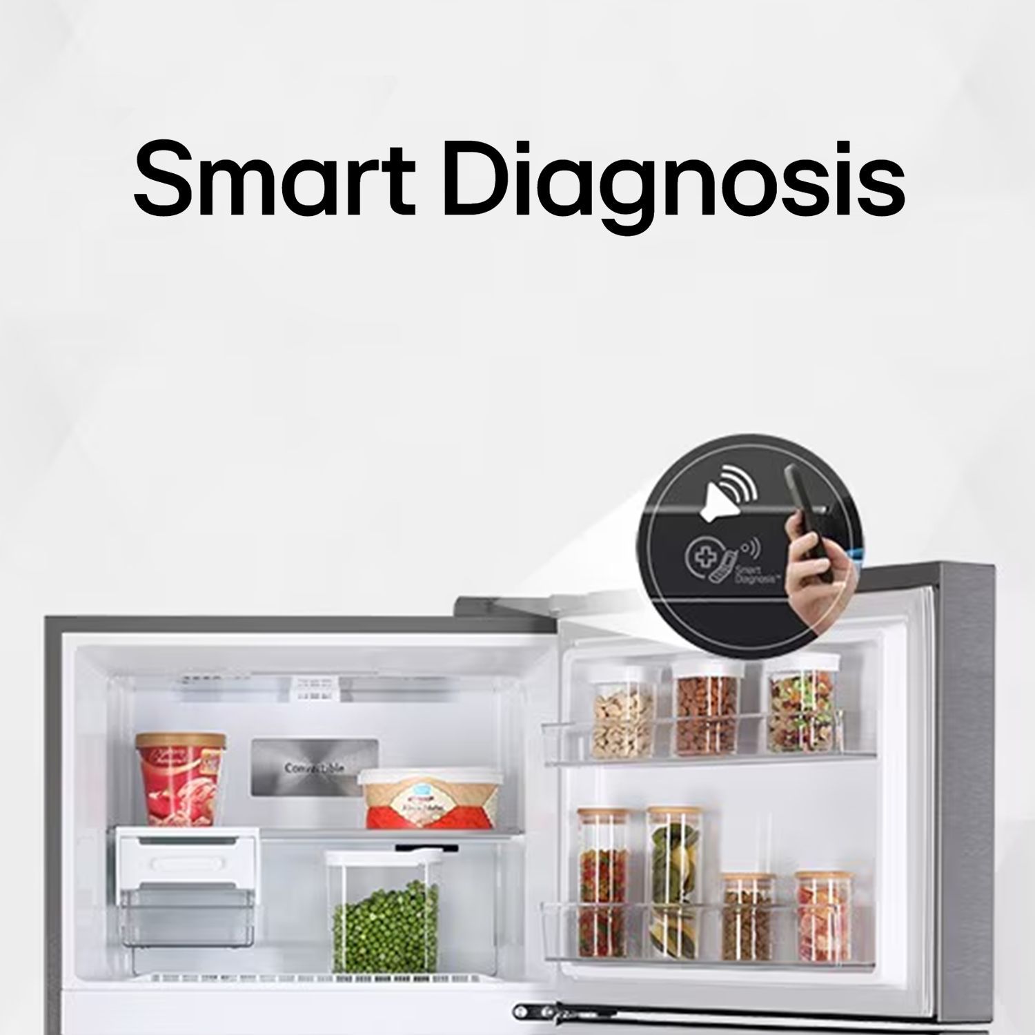 LG 343 Litres 2 Star Frost Free Double Door Convertible Refrigerator with Smart Diagnosis (GL-S382SUSY.AUSZEBN, Urban Steel)_16