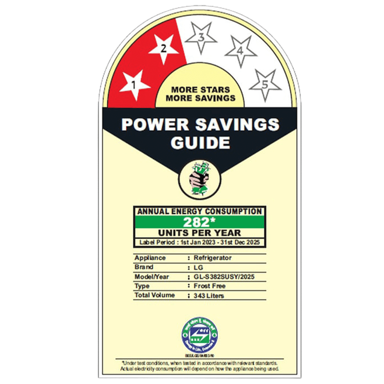 LG 343 Litres 2 Star Frost Free Double Door Convertible Refrigerator with Smart Diagnosis (GL-S382SUSY.AUSZEBN, Urban Steel) LG 343 Litres 2 Star Frost Free Double Door Convertible Refrigerator with Smart Diagnosis (GL-S382SUSY.AUSZEBN, Urban Steel)_11