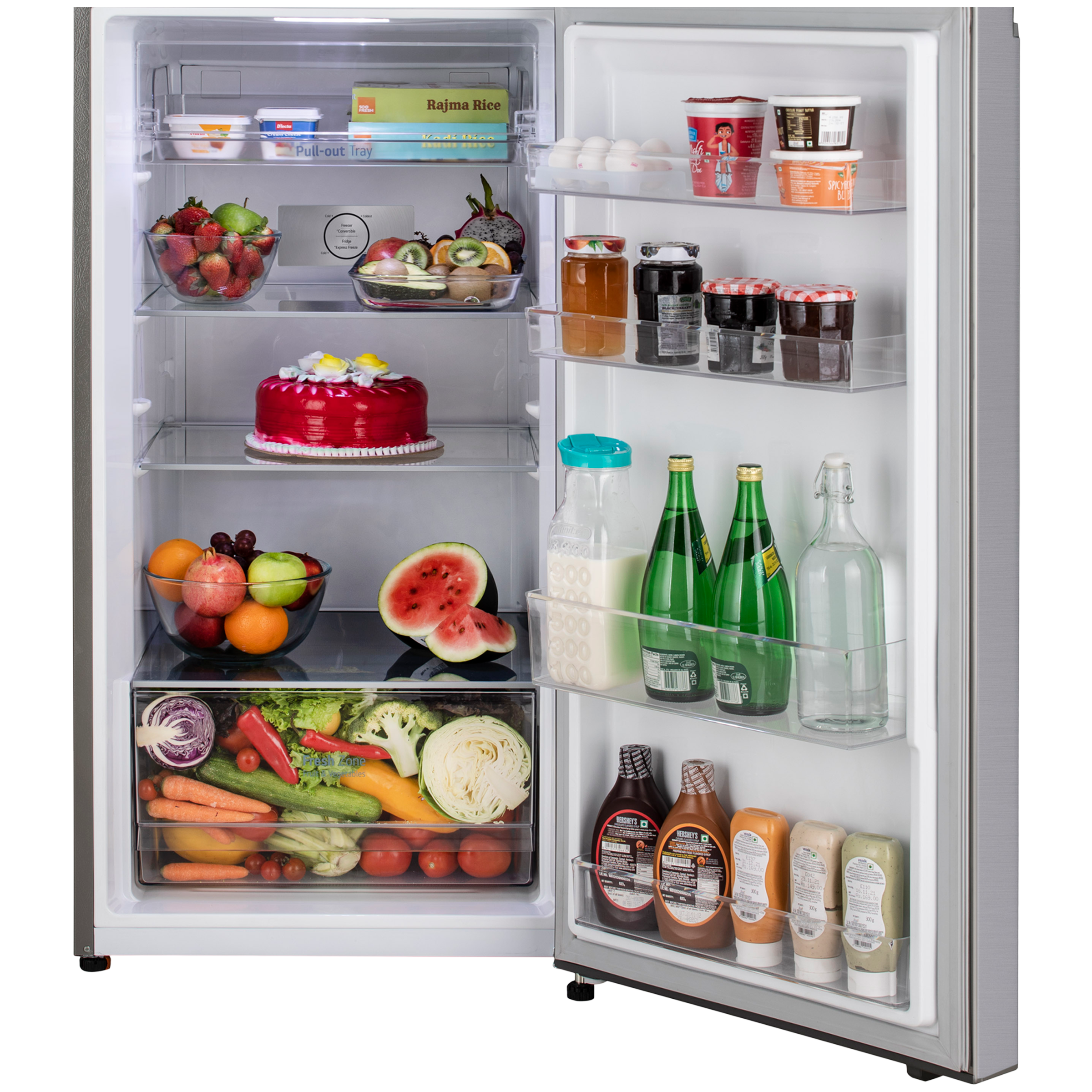 LG 343 Litres 2 Star Frost Free Double Door Convertible Refrigerator with Smart Diagnosis (GL-S382SUSY.AUSZEBN, Urban Steel) LG 343 Litres 2 Star Frost Free Double Door Convertible Refrigerator with Smart Diagnosis (GL-S382SUSY.AUSZEBN, Urban Steel)_5