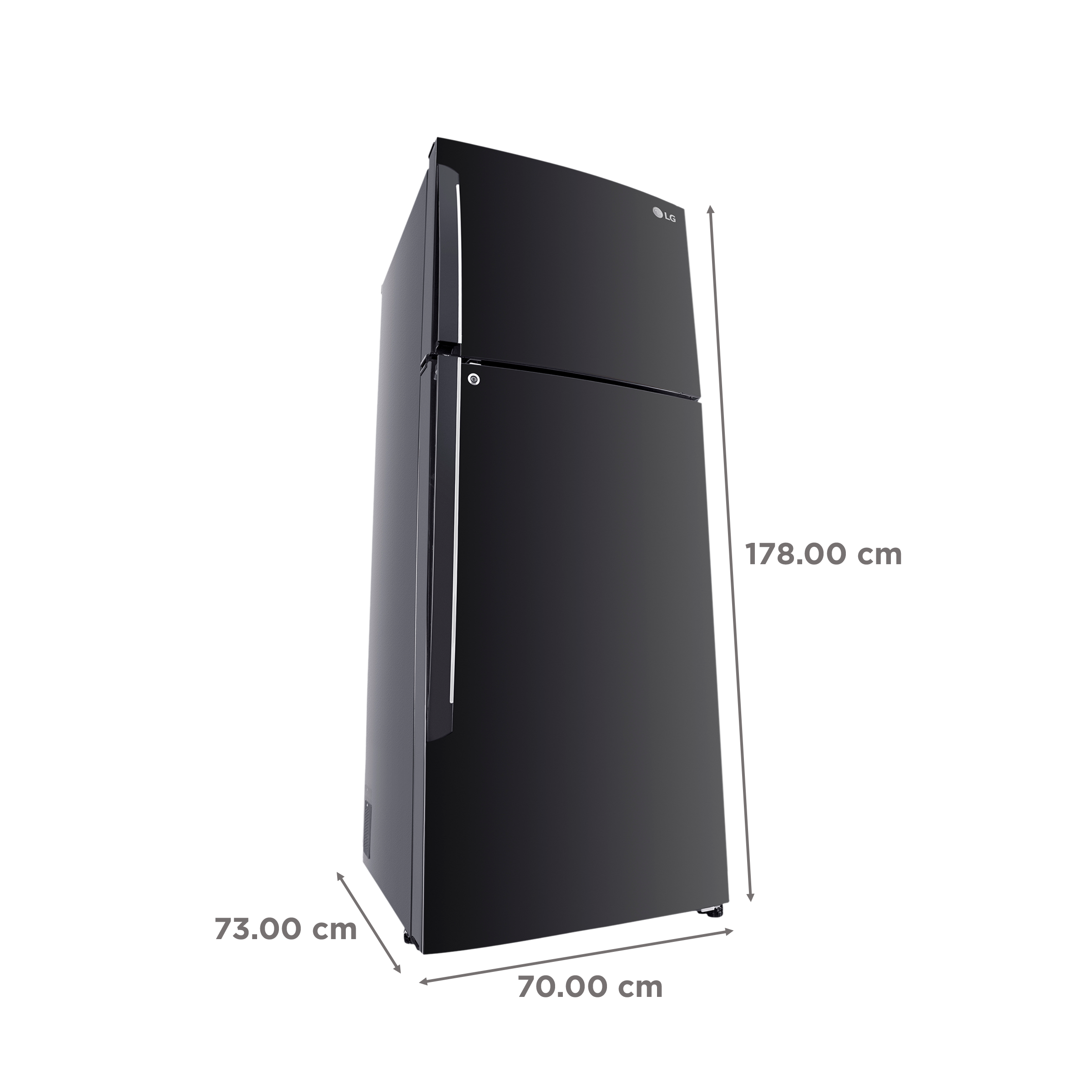 LG 446 Litres 1 Star Frost Free Double Door Convertible Refrigerator with Smart Diagnosis (GL-T502AESR.DESZEB, Ebony Sheen) LG 446 Litres 1 Star Frost Free Double Door Convertible Refrigerator with Smart Diagnosis (GL-T502AESR.DESZEB, Ebony Sheen)_3