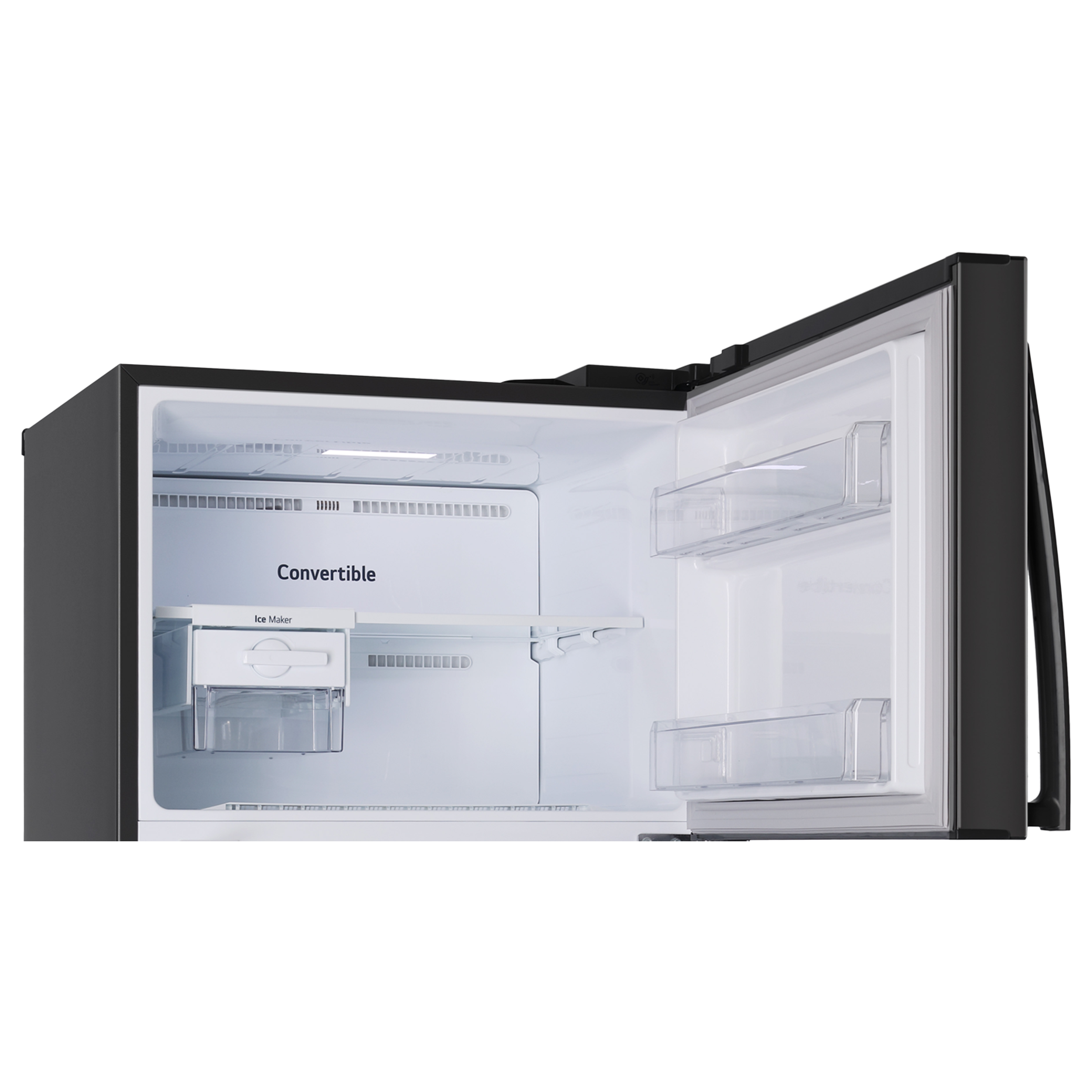LG 446 Litres 1 Star Frost Free Double Door Convertible Refrigerator with Smart Diagnosis (GL-T502AESR.DESZEB, Ebony Sheen) LG 446 Litres 1 Star Frost Free Double Door Convertible Refrigerator with Smart Diagnosis (GL-T502AESR.DESZEB, Ebony Sheen)_7