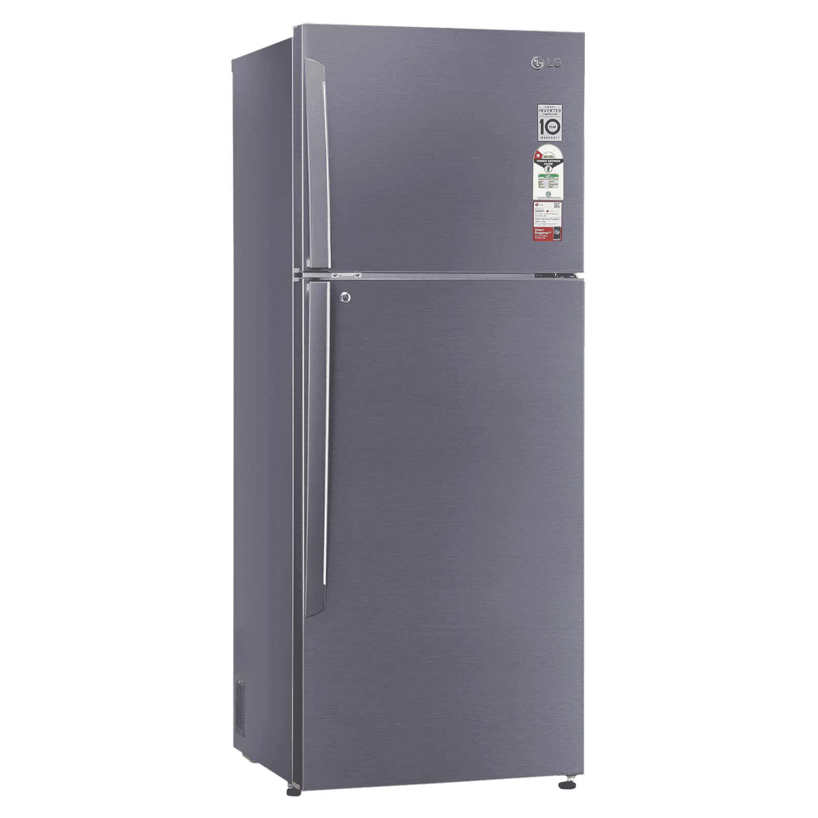 LG 446 Litres 1 Star Frost Free Double Door Convertible Refrigerator with Smart Diagnosis (GL-T502APZR.DPZZEBN, Shiny Steel) LG 446 Litres 1 Star Frost Free Double Door Convertible Refrigerator with Smart Diagnosis (GL-T502APZR.DPZZEBN, Shiny Steel)_11