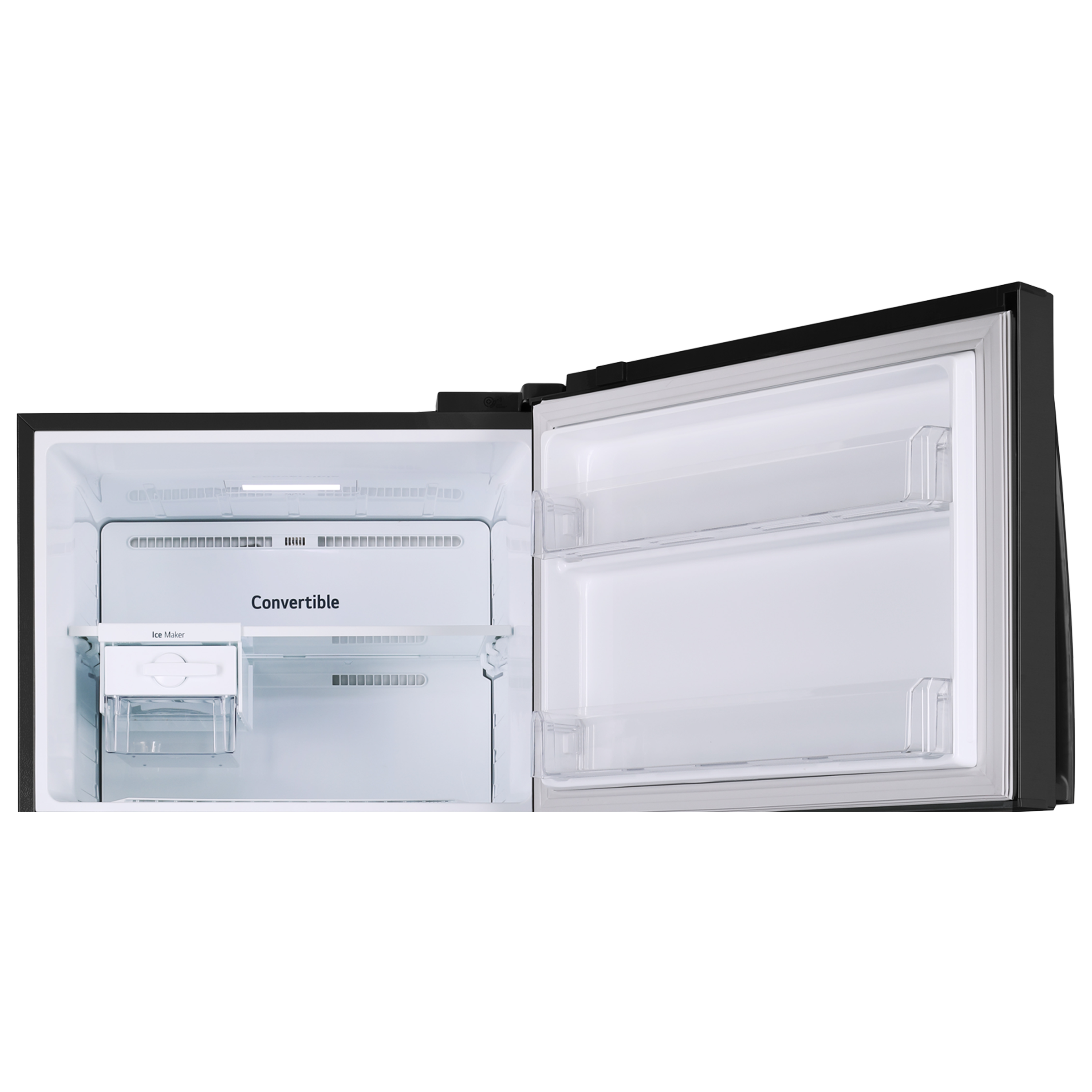 LG 412 Litres 1 Star Frost Free Double Door Convertible Refrigerator with Smart Diagnosis (GL-T432AESR.DESZEB, Ebony Sheen)_8