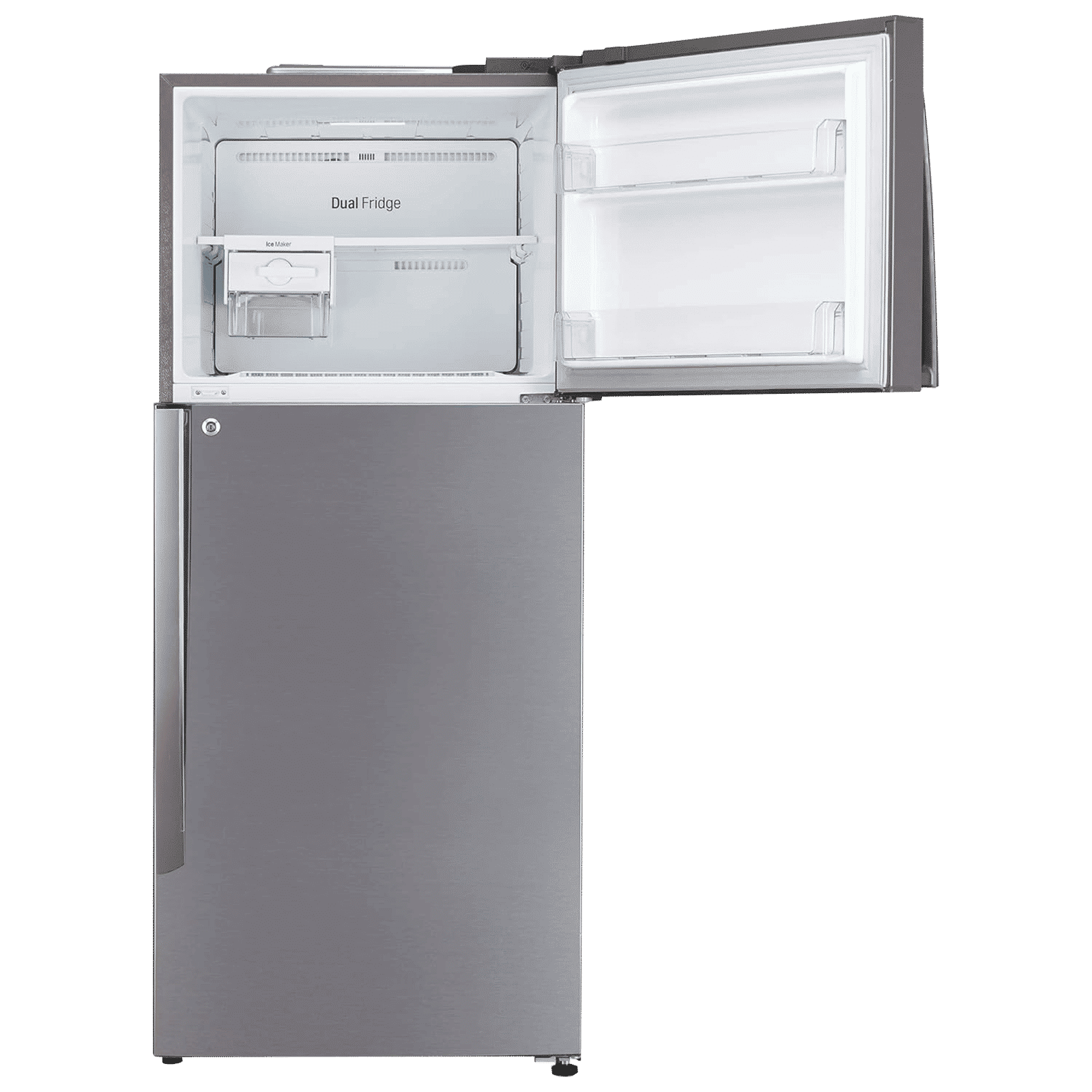 LG 412 Litres 1 Star Frost Free Double Door Convertible Refrigerator with Smart Inverter Compressor (GL-T432APZR.DPZZEB, Shiny Steel)_13