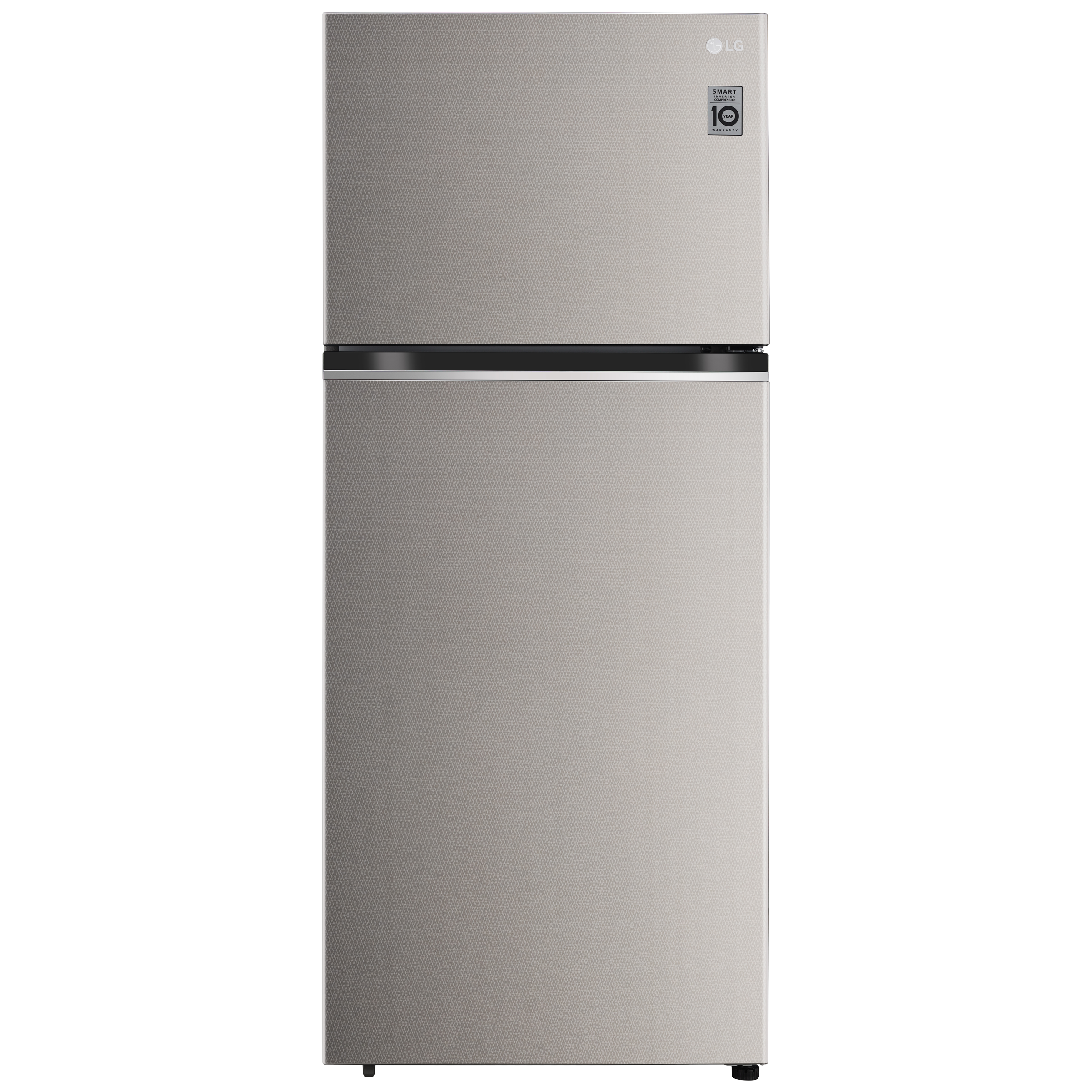 LG 398 Litres 2 Star Frost Free Double Door Convertible Refrigerator with Smart Diagnosis (GL-S422SUSY.EUSZEB, Urban Steel)_1