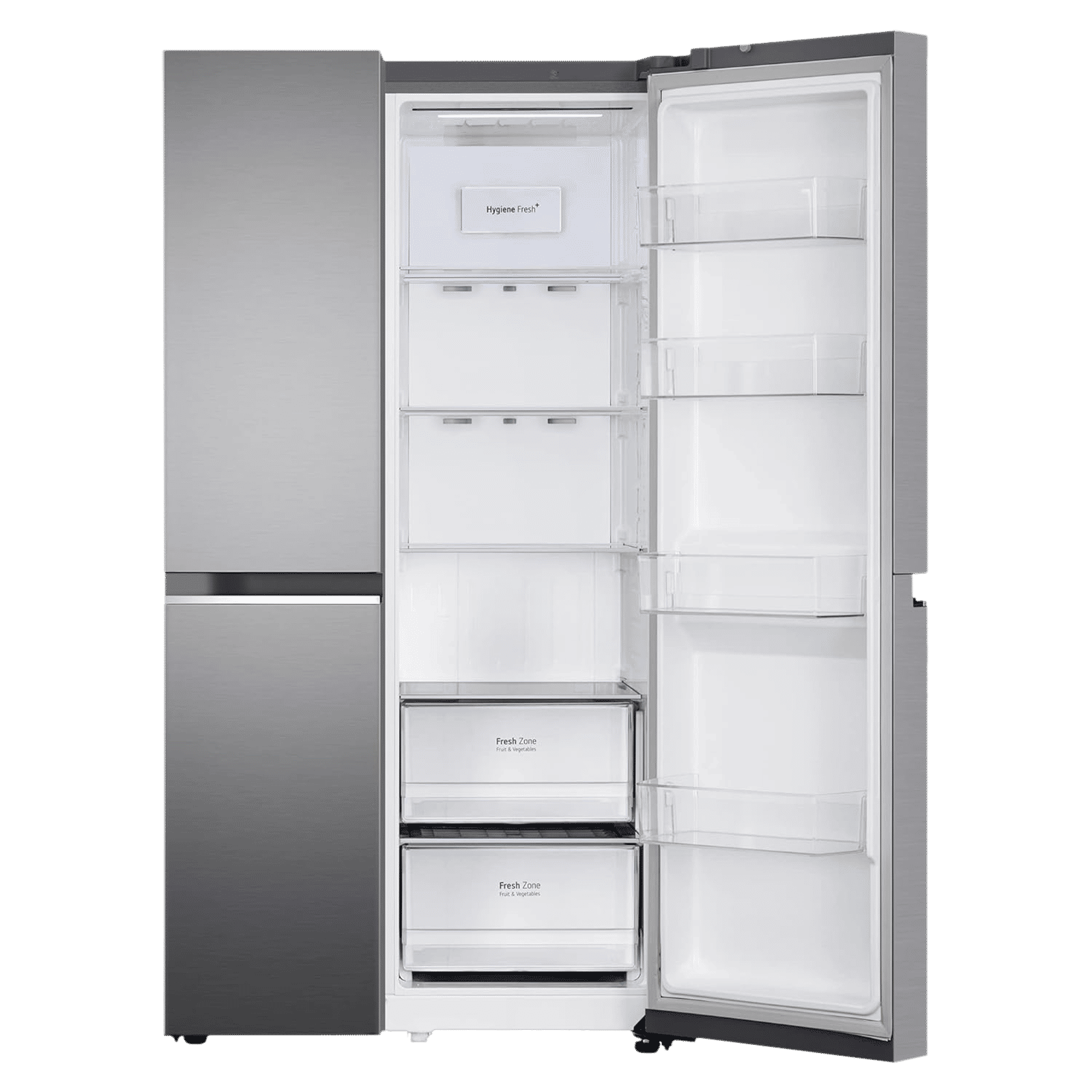 LG 655 Litres 3 Star Side by Side Refrigerator with Smart Diagnosis (GL-B257EPZX.DPZZEBN, Shinny Steel)_16