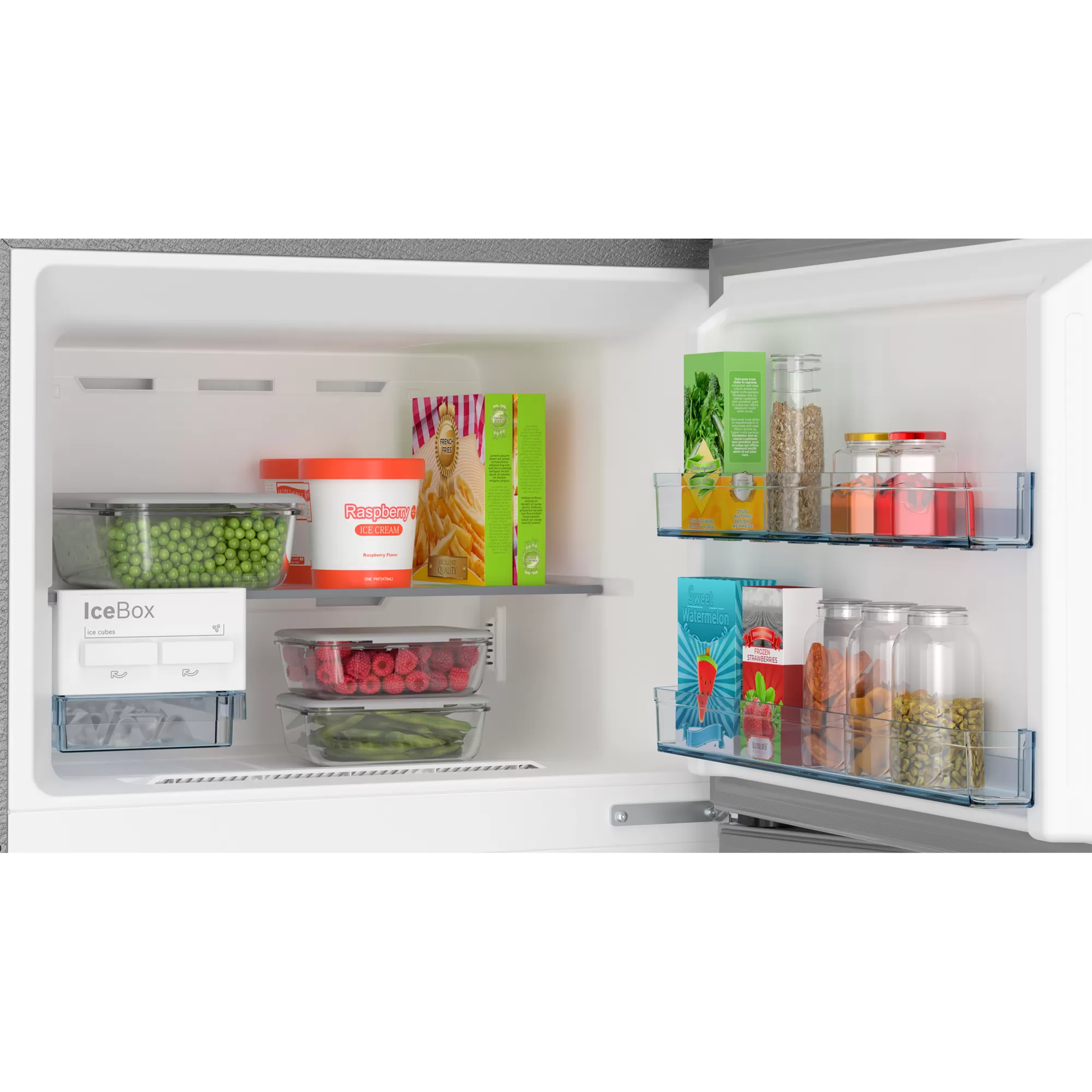 BOSCH Series 4 334 Litres 3 Star Frost Free Double Door Convertible Refrigerator with Temperature Display (CTC35S032I, Sparkly Steel)_6