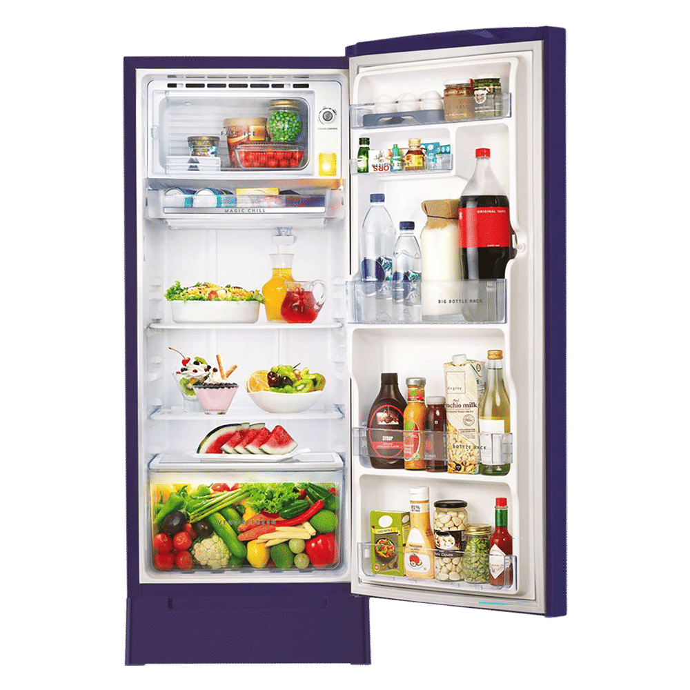 Whirlpool IMPRO 192 Litres 3 Star Direct Cool Single Door Refrigerator with Stabilizer Free Operation (215 IMPRO ROY, Purple)_5